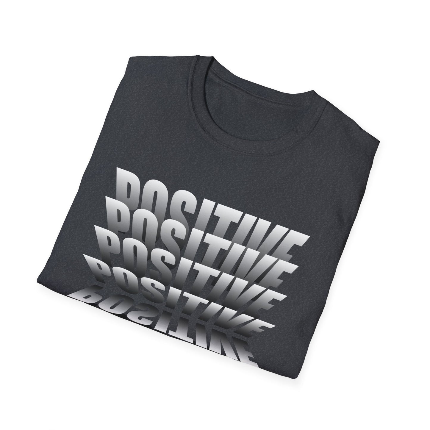 Positive Attitude Tshirt for Girl, Two Side Printed Tshirt for Her, Inspirational Tshirt for Her, Birthday Gift for Her