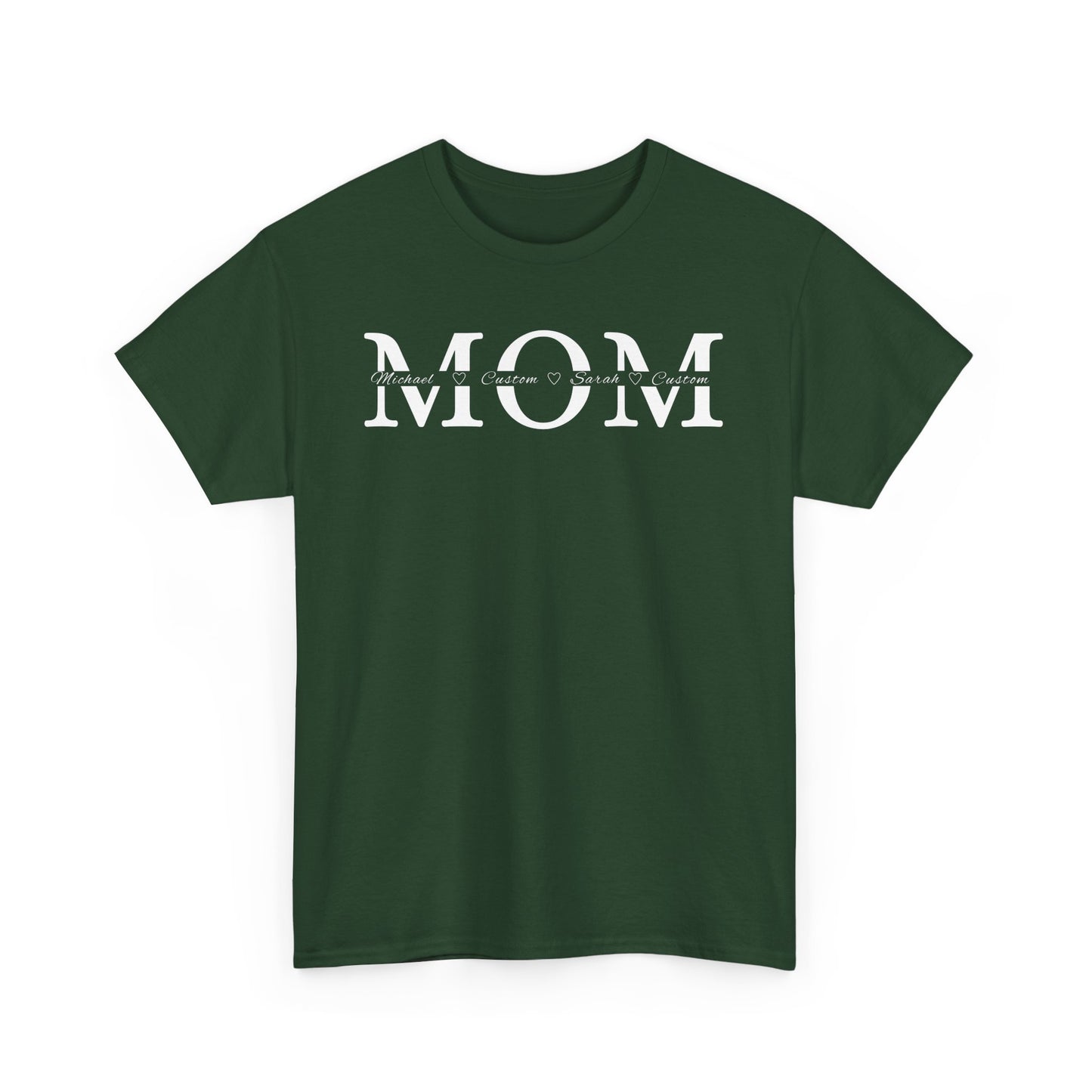 Personalized Mom T-Shirt with Kids’ Names – Perfect Gift for Mothers
