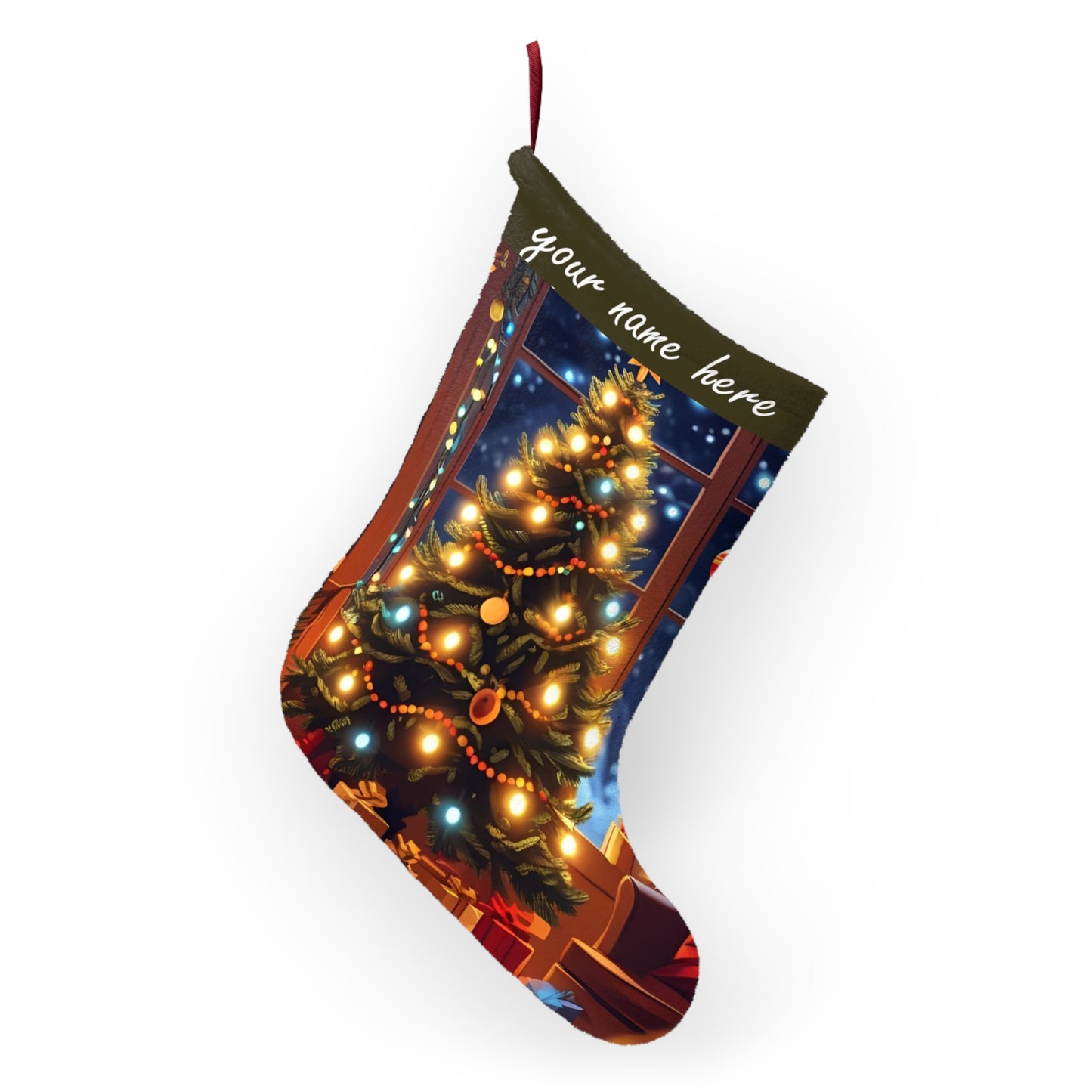 Name Christmas Stocking – Personalized Holiday Décor for Everyone