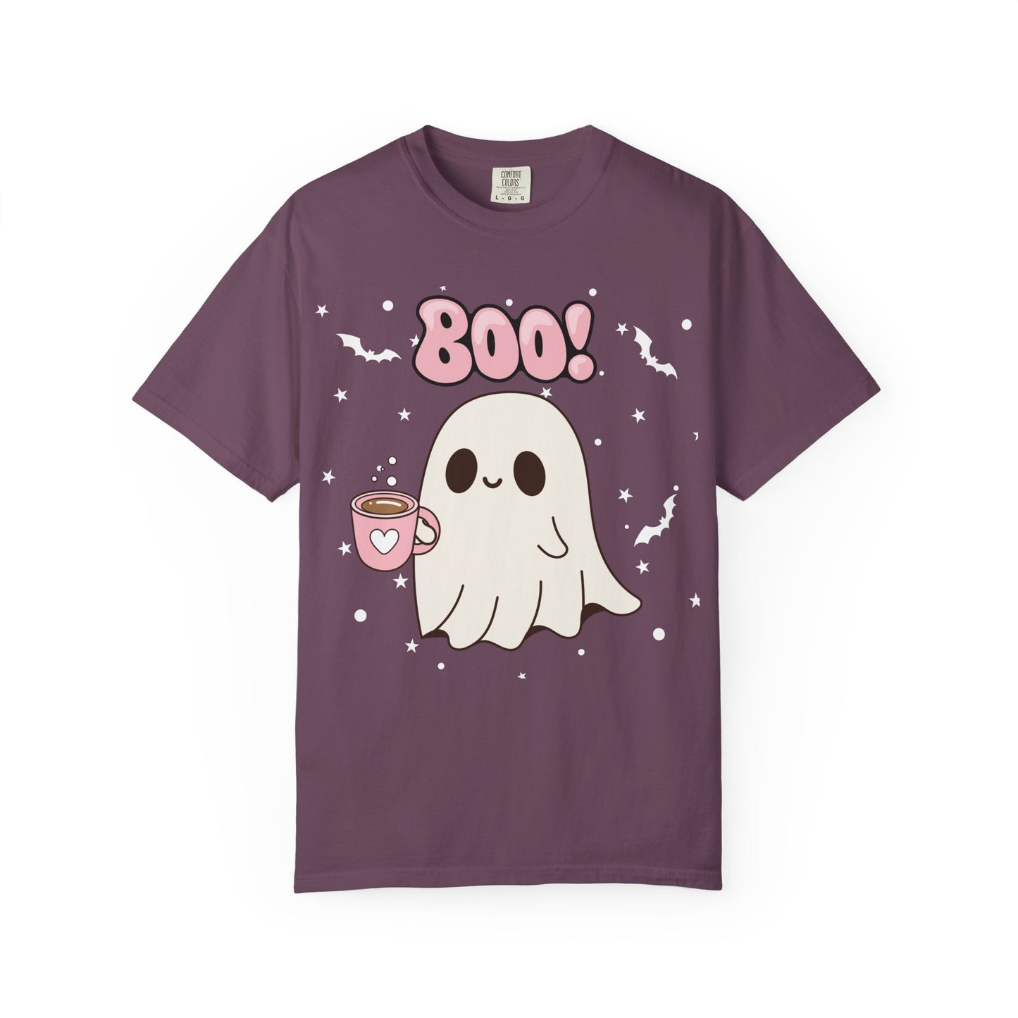 BOO Ghost Tee - Unisex Garment-Dyed T-shirt