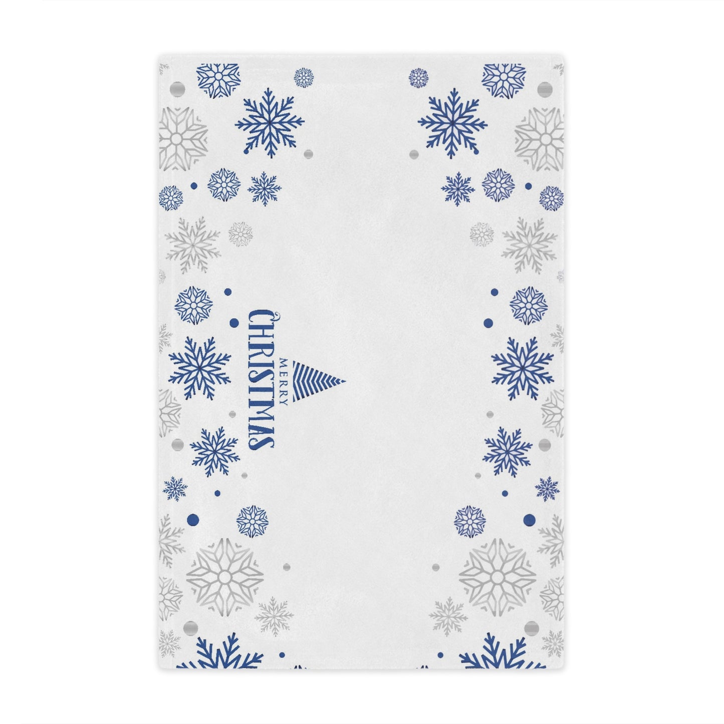 White Christmas Minky Blanket