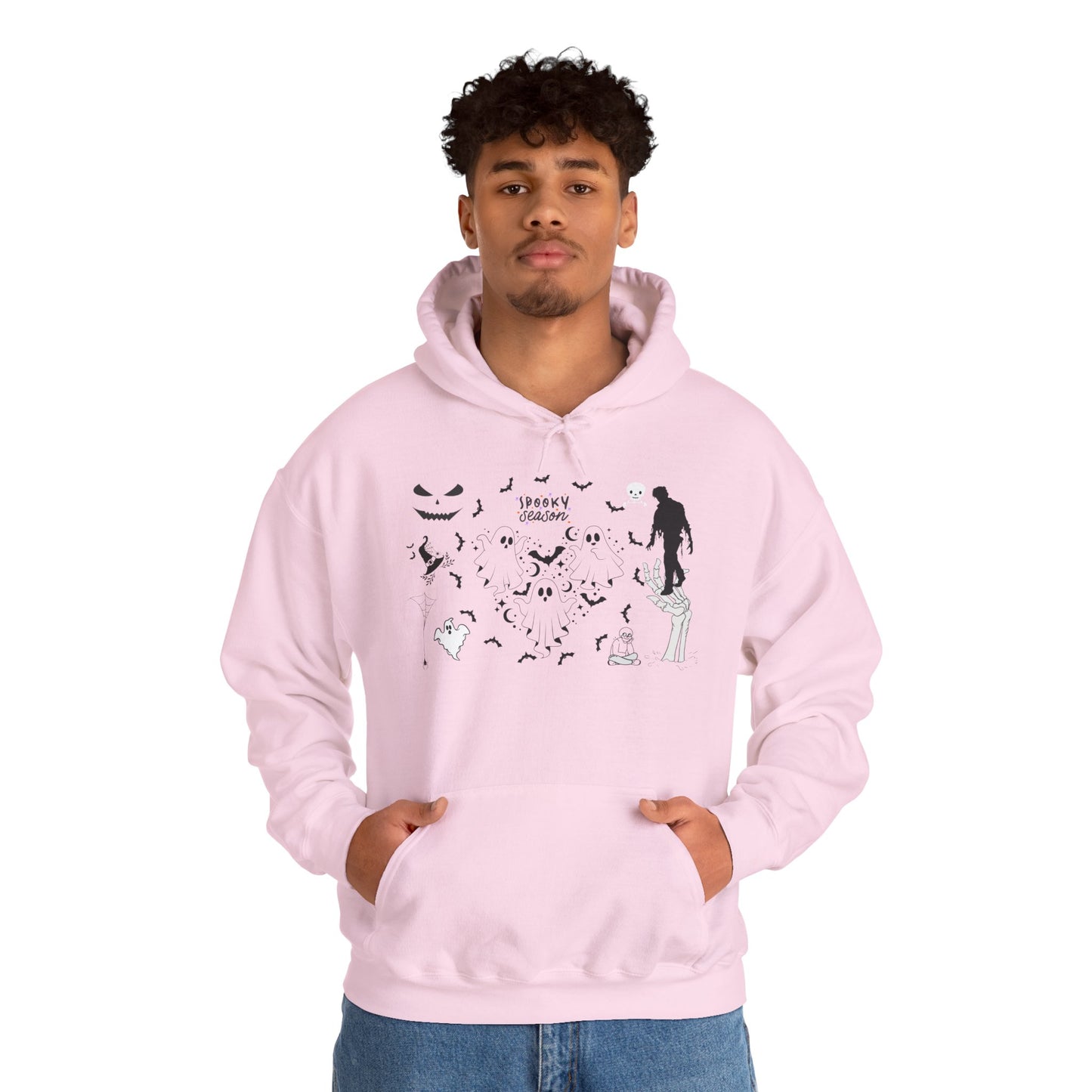 Halloween Hoodie - Scary Night Creepy Graphic Sweatshirt