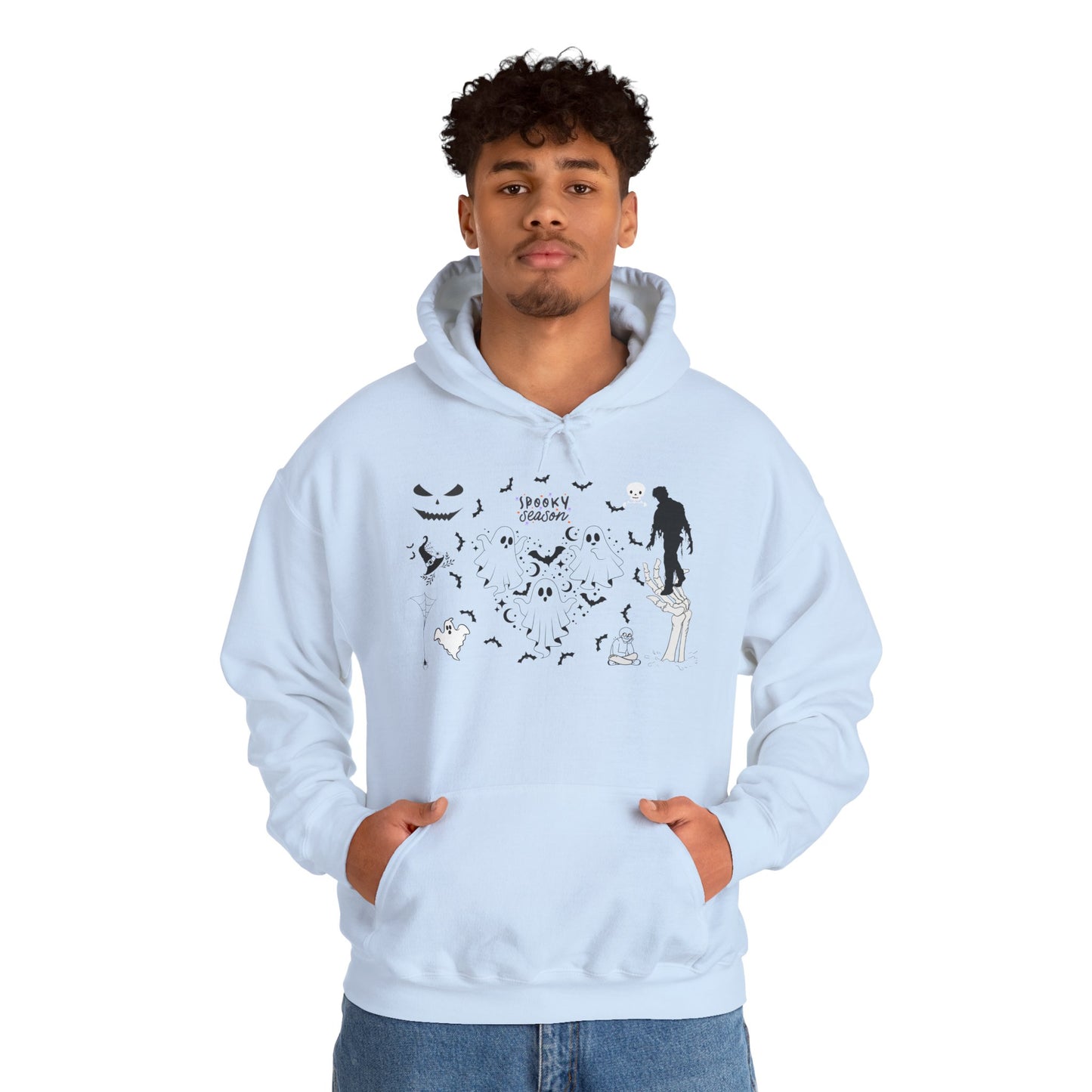 Halloween Hoodie - Scary Night Creepy Graphic Sweatshirt