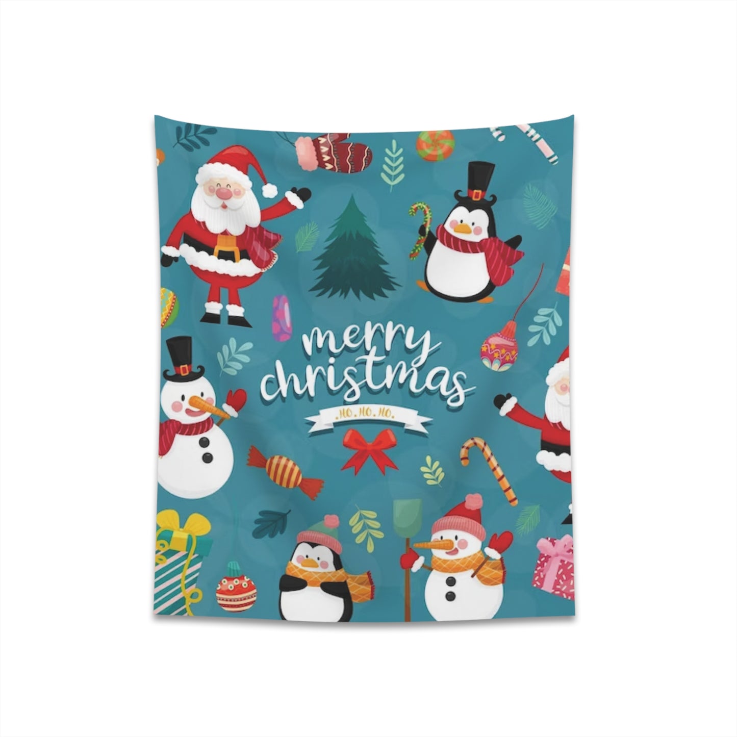 Christmas Printed Wall Tapestry