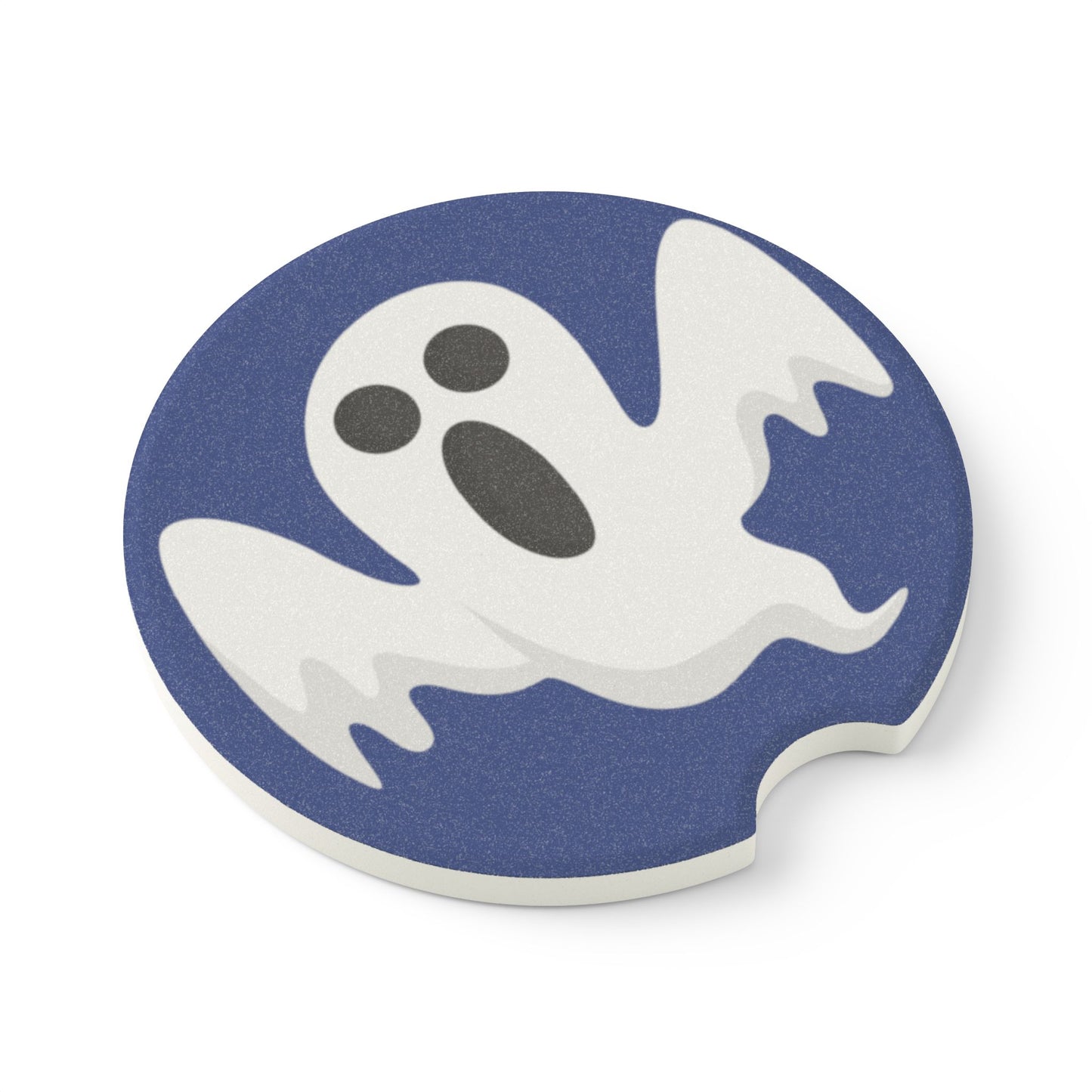 Car Coaster - Friendly Ghost Boo-tiful Halloween Design