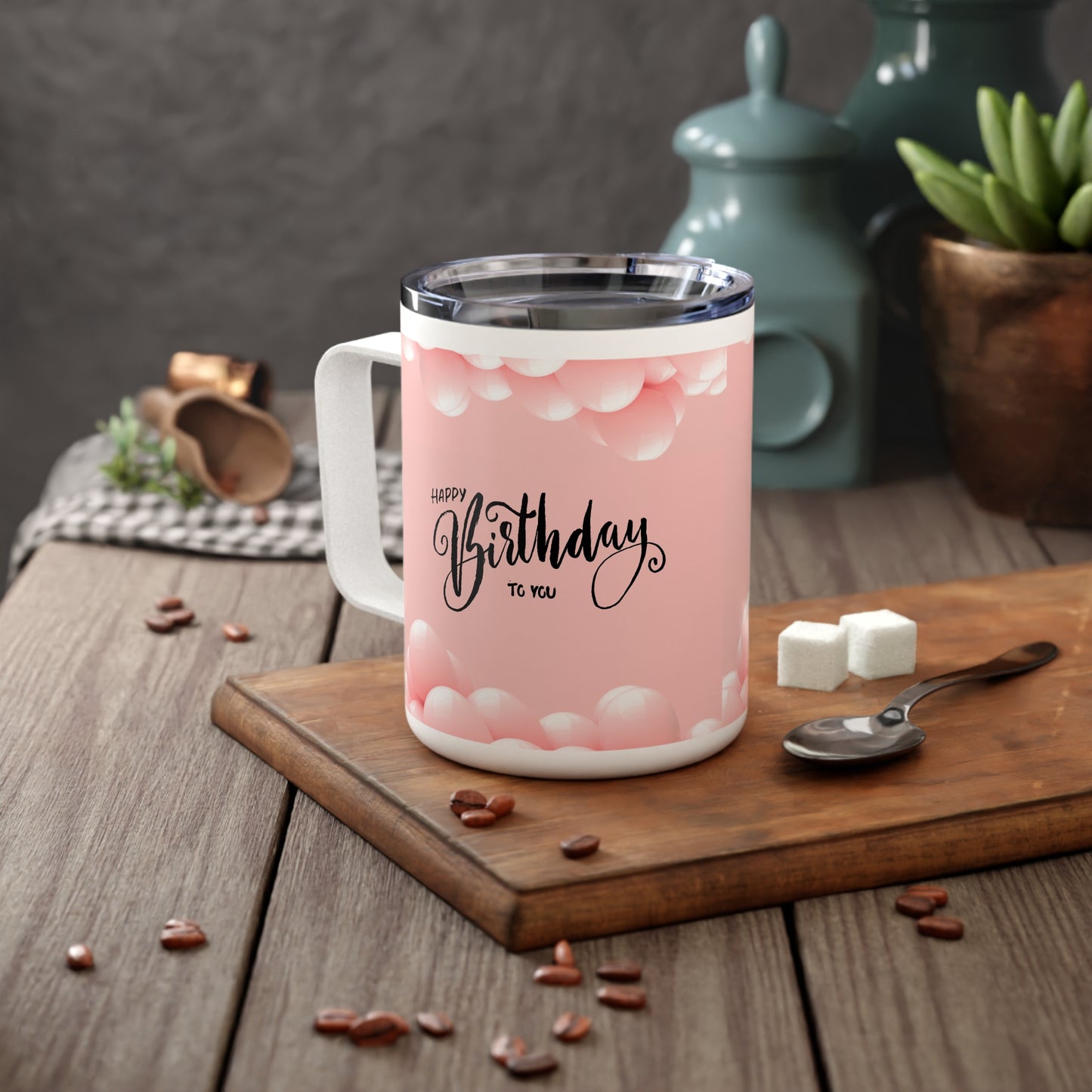10oz, Birthday Coffee Mug for Her, Insulated Coffee Mugs