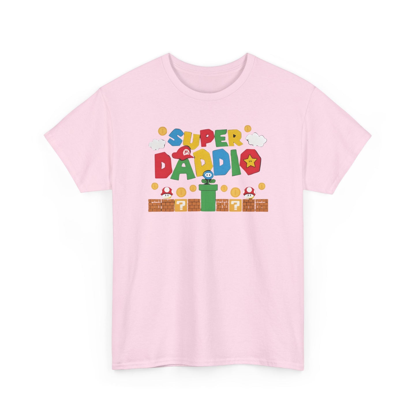 Super Daddio T-Shirt – Funny Retro Gaming Dad Shirt, Father’s Day Gift Tee