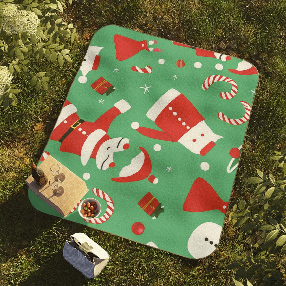 Christmas Picnic Blanket