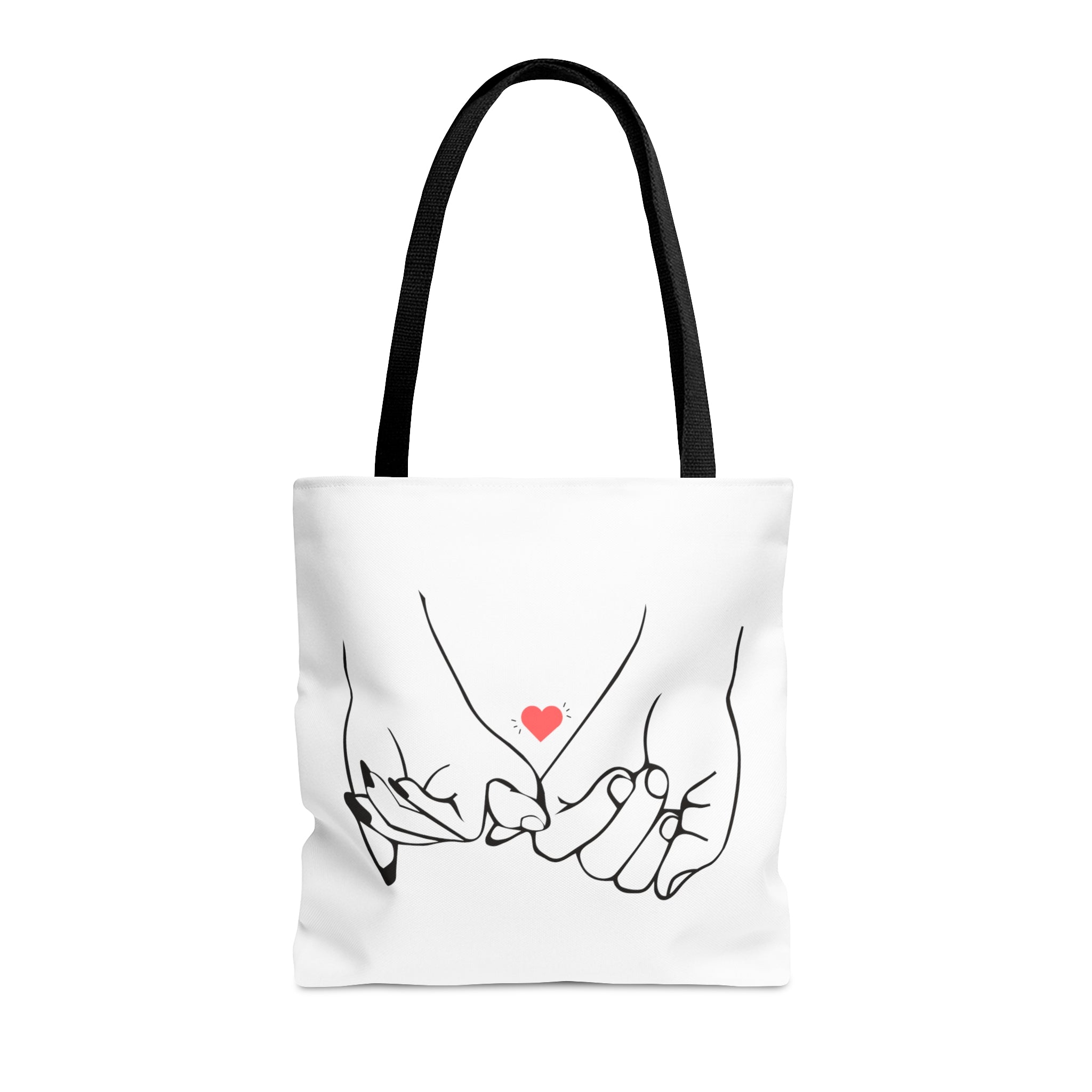 Happy Valentine's Day inside Heart Printed Tote Bag, Reusable Tote Bag –  Festival Gift Shop