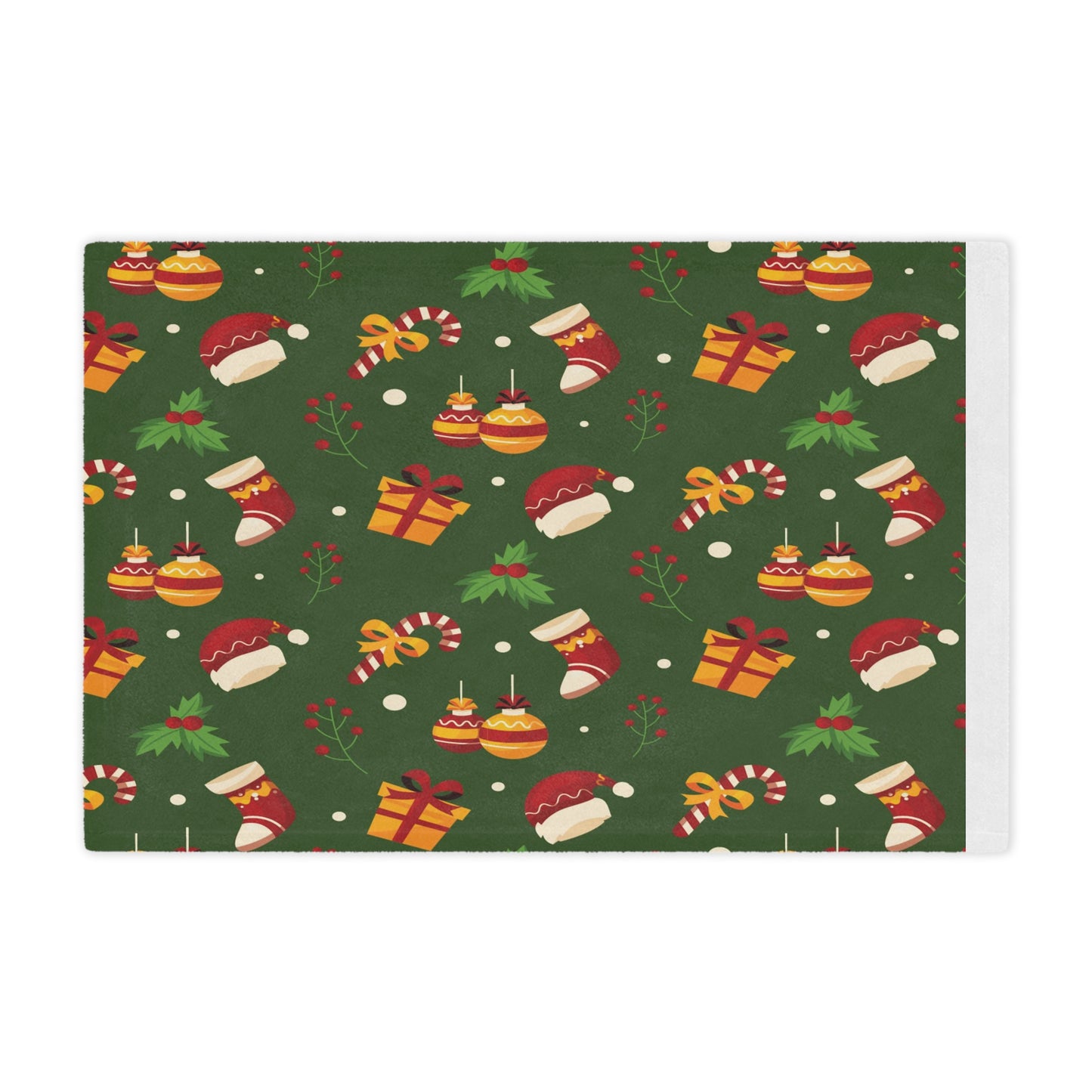 Dark Blue Christmas Minky Blanket