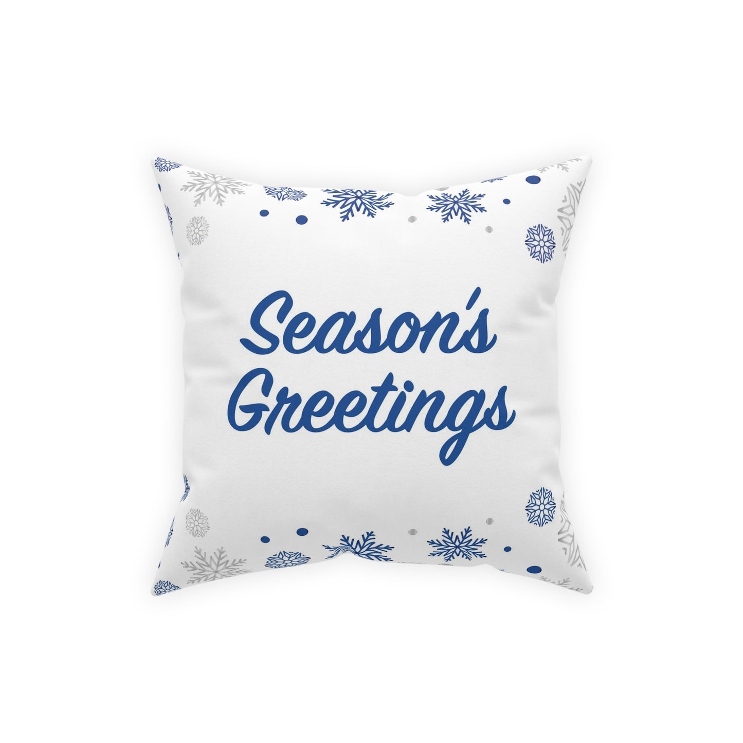 Hoilday Broadcloth Pillow, White