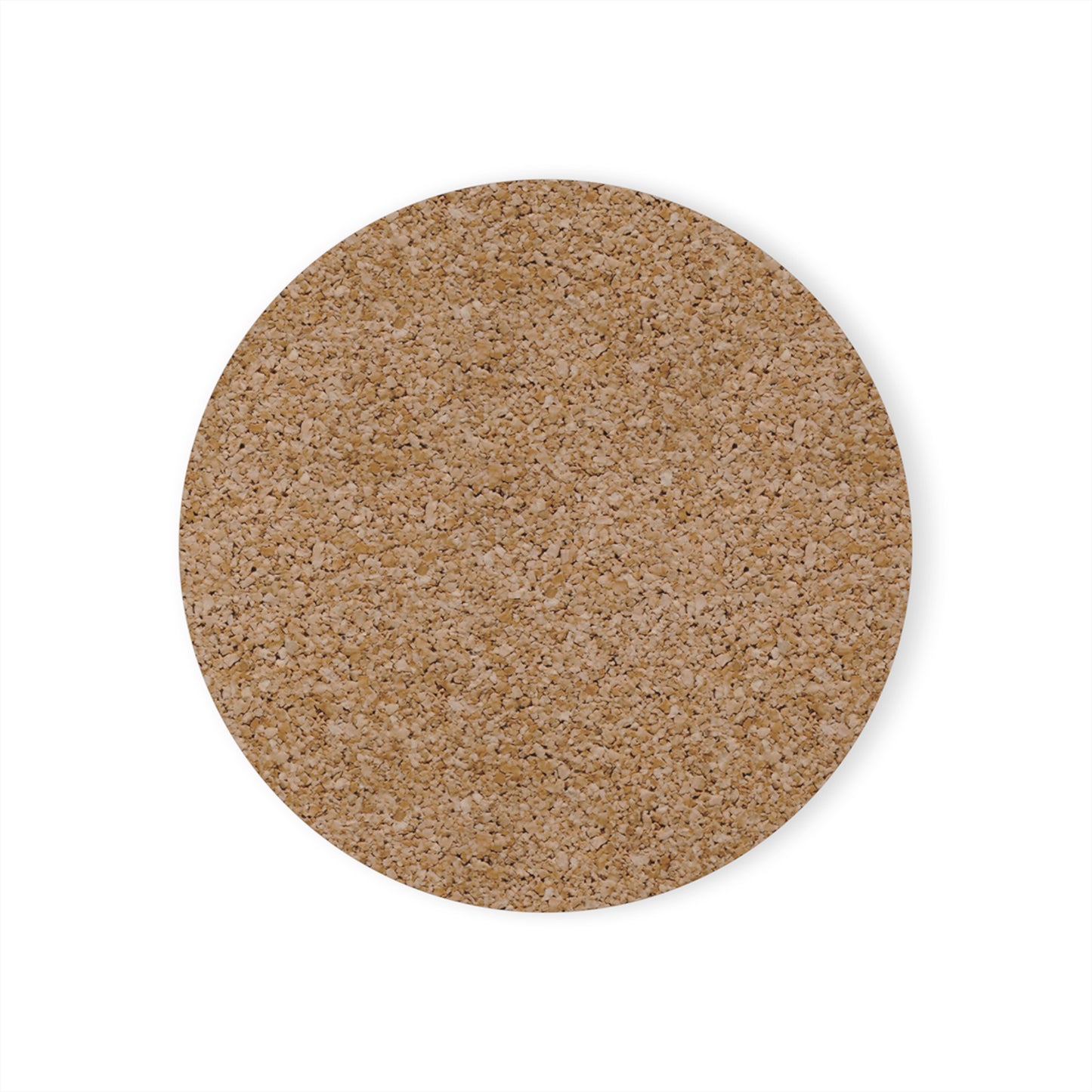 White Christmas Cork Back Coaster