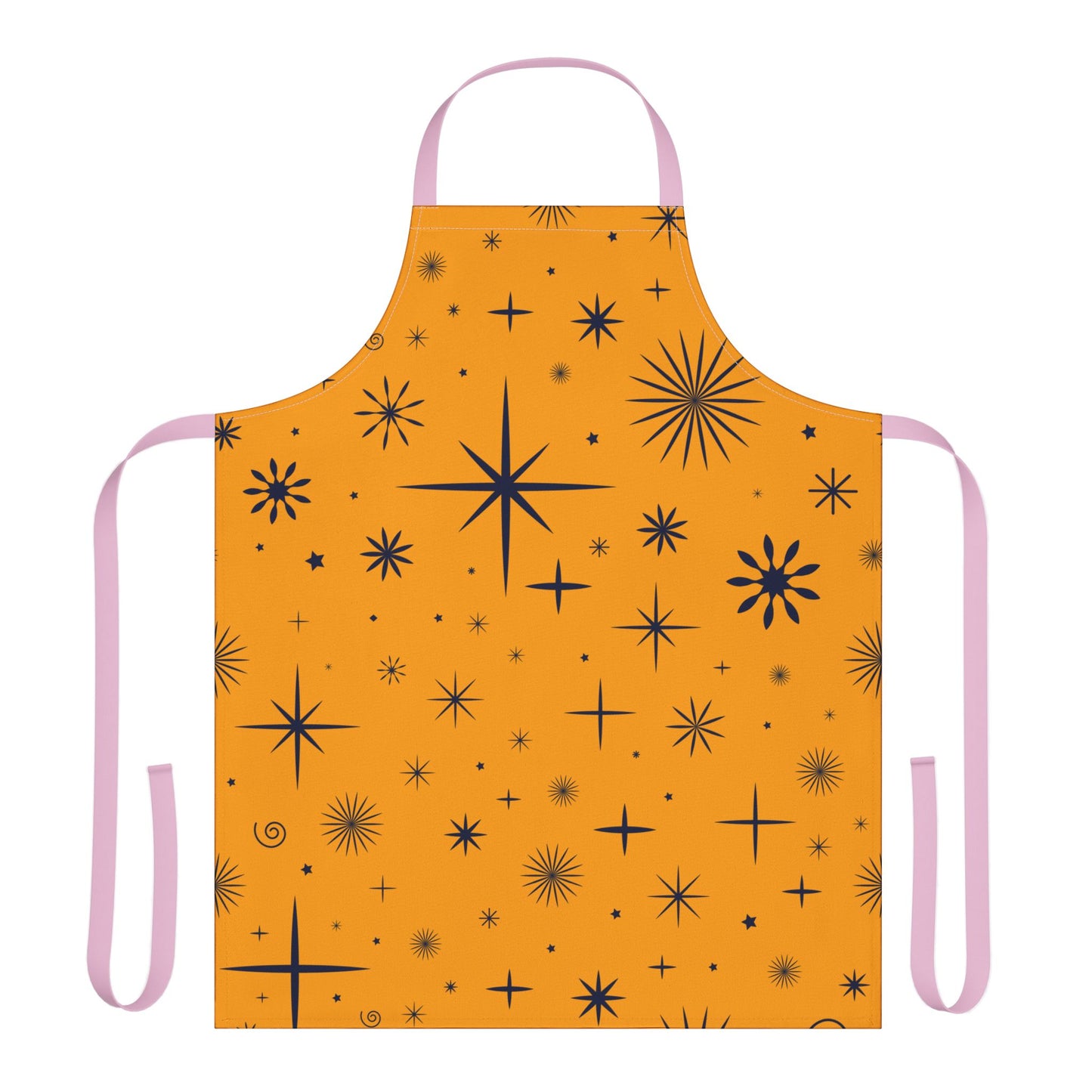 Bright Star-Pattern Apron – Ideal Gift for Cooking or Crafting