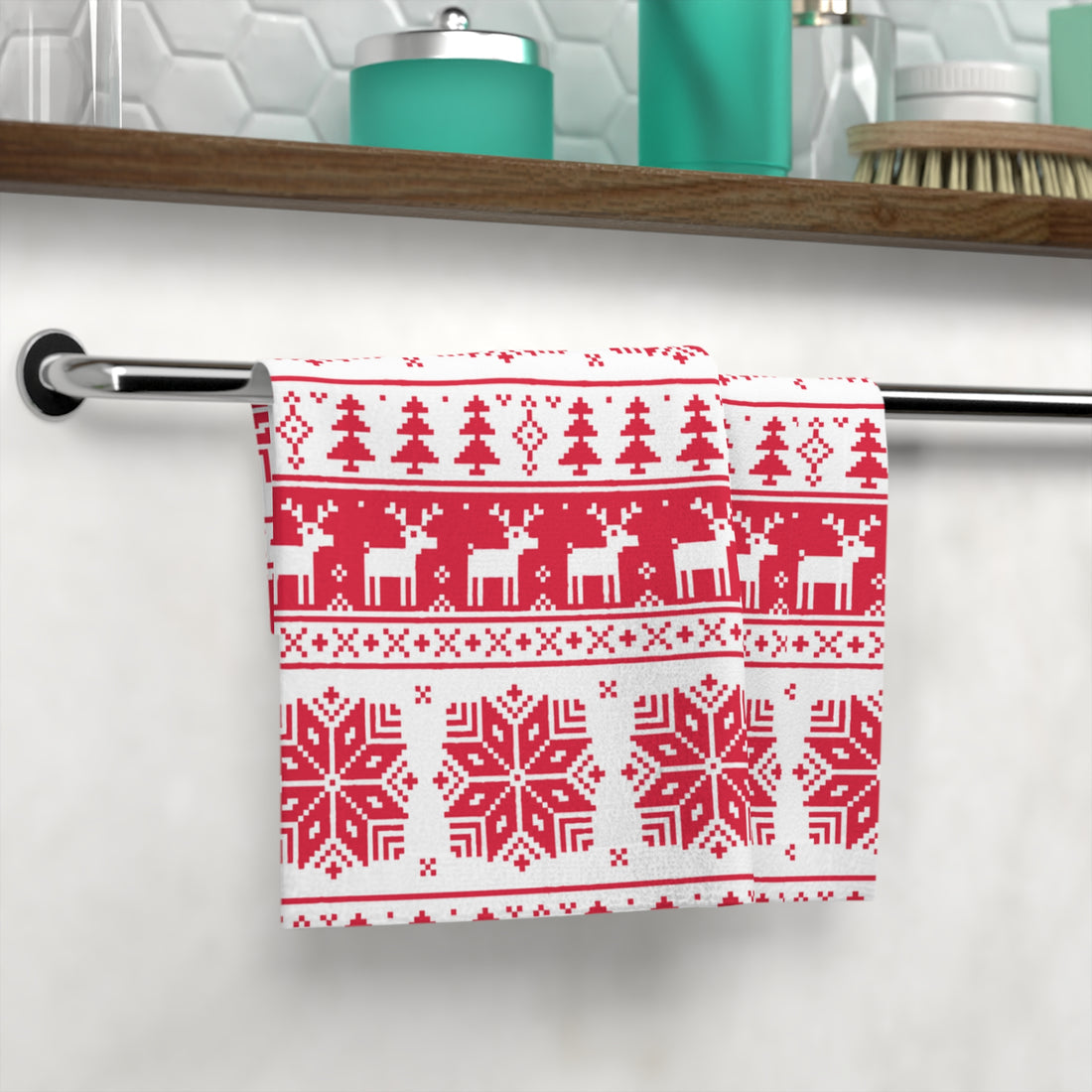 Christmas Face Towel