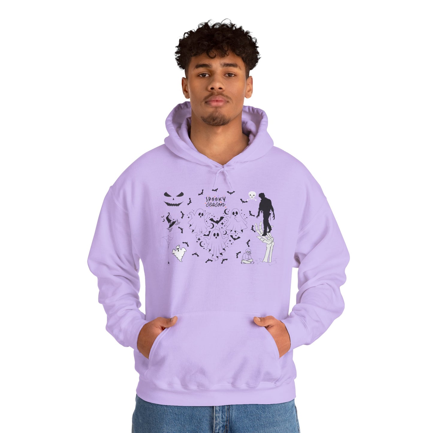 Halloween Hoodie - Scary Night Creepy Graphic Sweatshirt