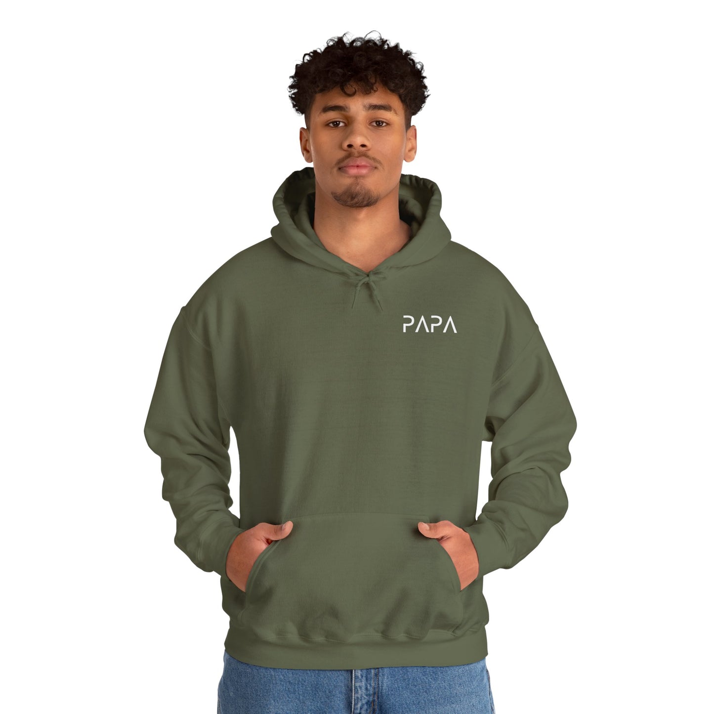 Papa Hooded Sweatshirt – Cozy Dad Pullover