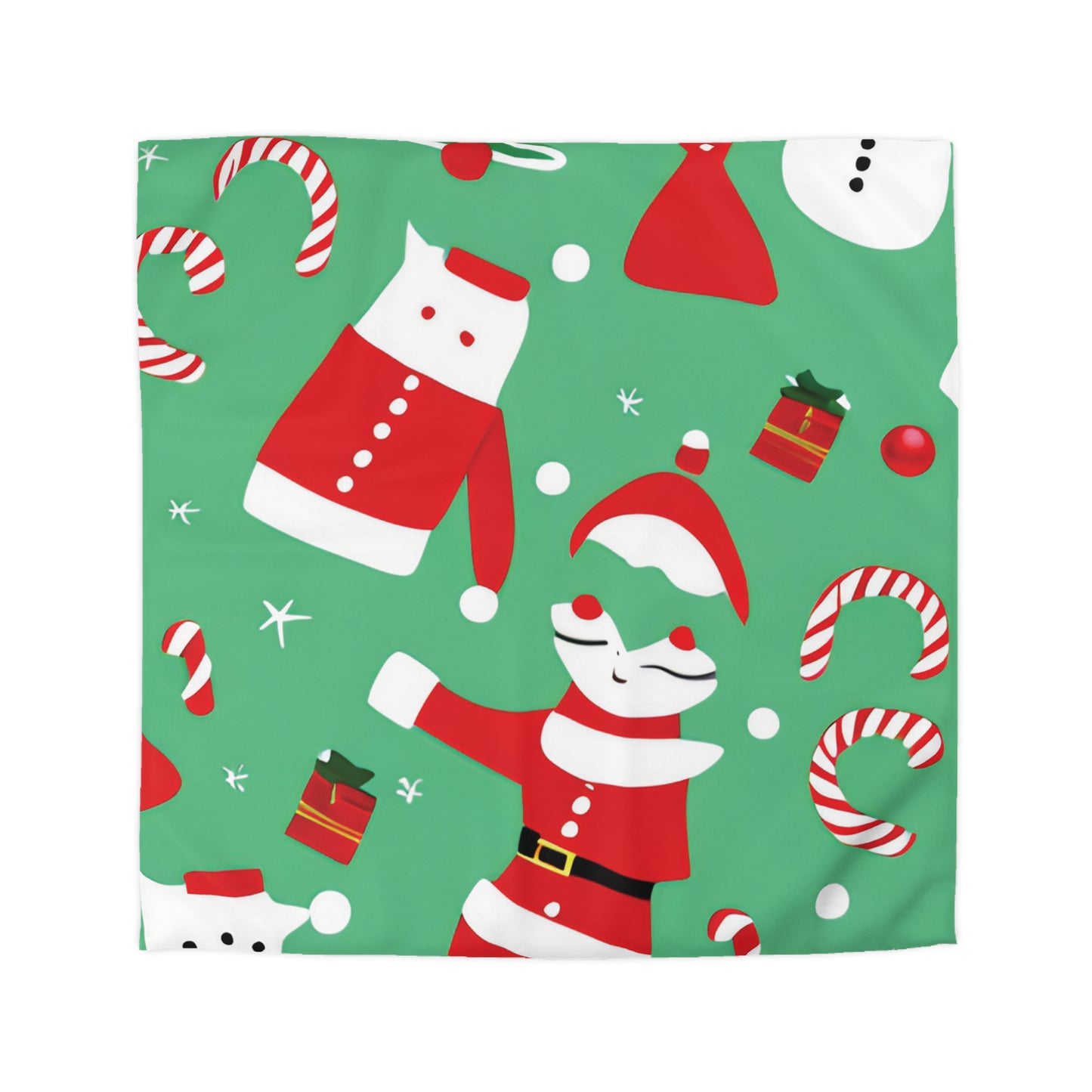Christmas Microfiber Duvet Cover – Soft & Lightweight Holiday Bedding