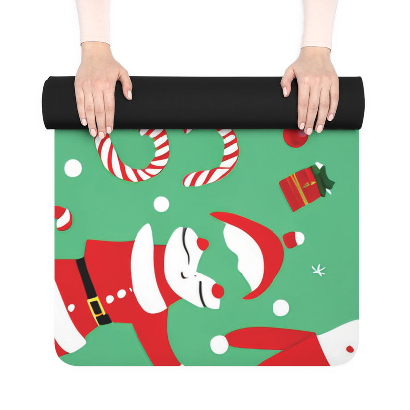 Christmas Rubber Yoga Mat