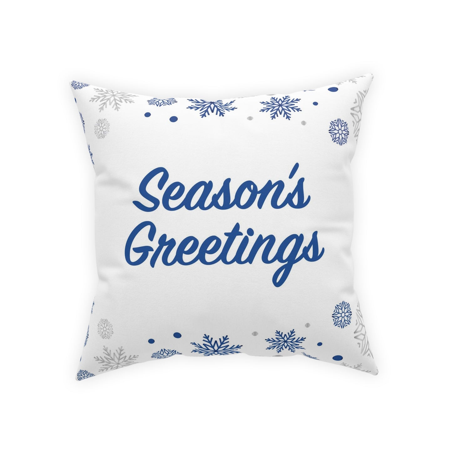 Hoilday Broadcloth Pillow, White
