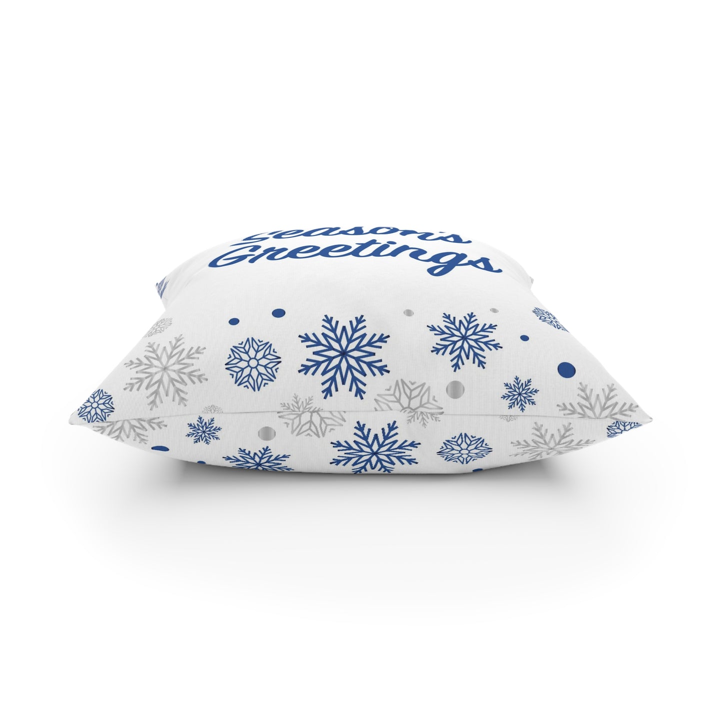 Hoilday Broadcloth Pillow, White