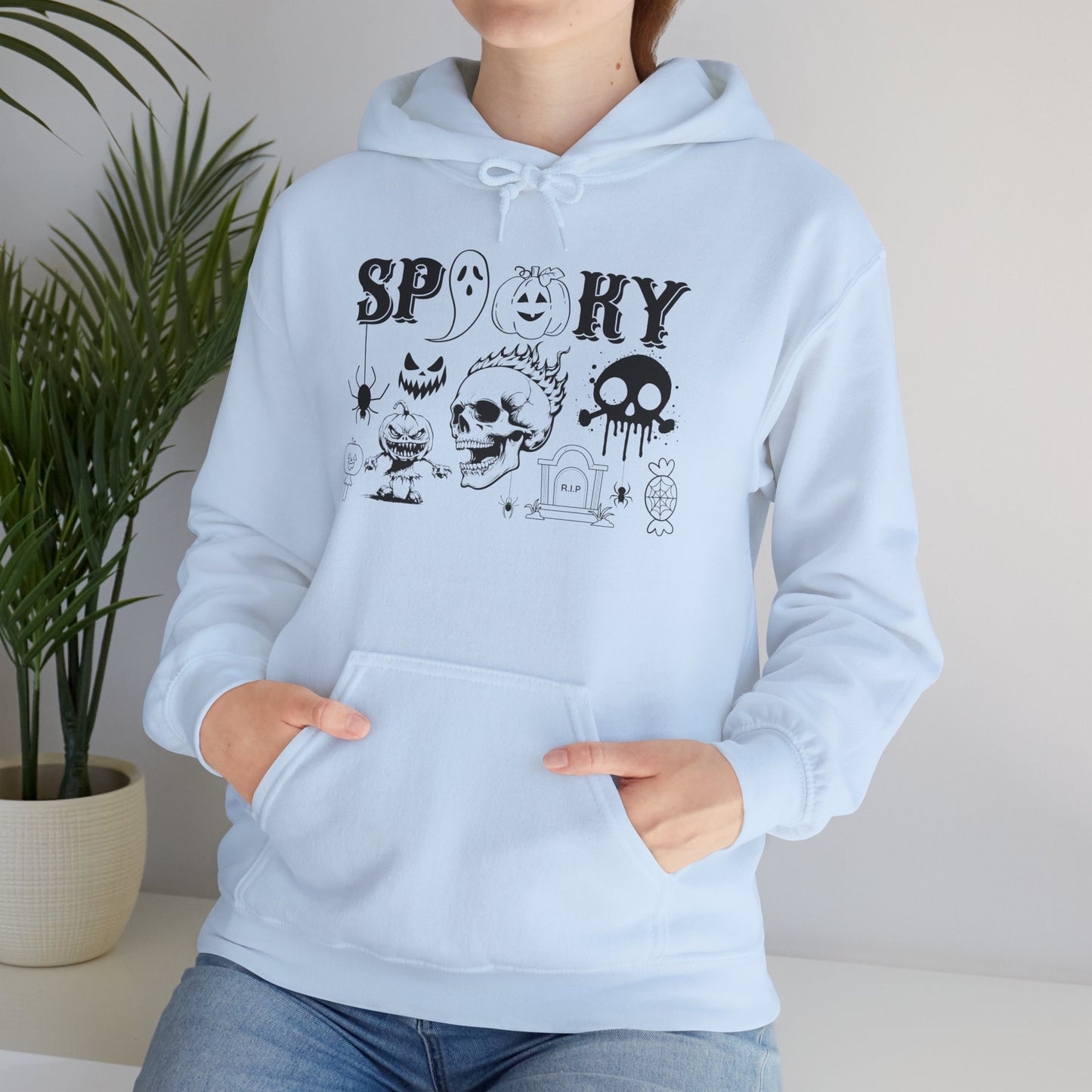 Spooky Graphic Hoodie – Fun Halloween Sweatshirt