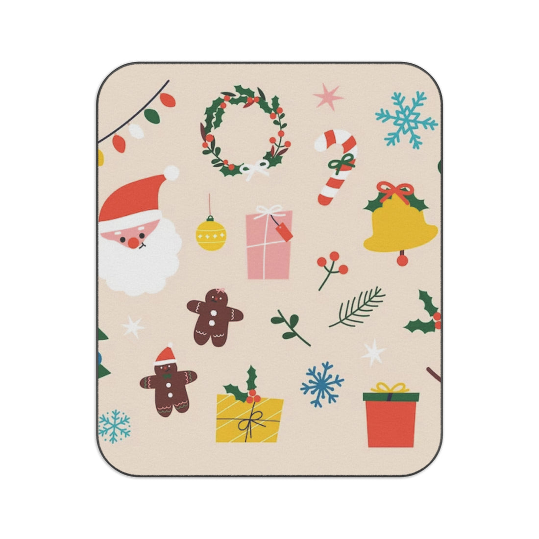 Christmas Picnic Blanket