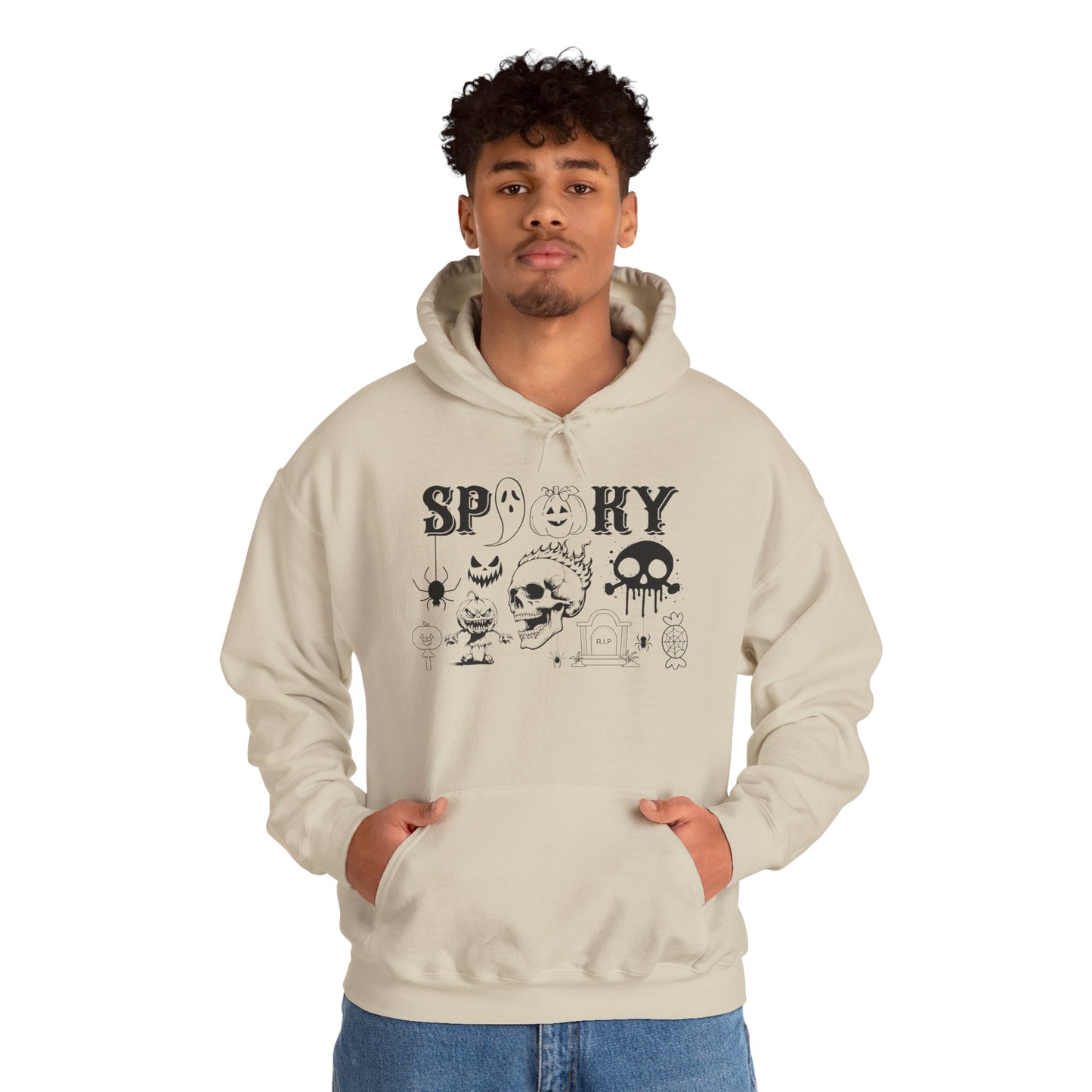 Spooky Graphic Hoodie – Fun Halloween Sweatshirt