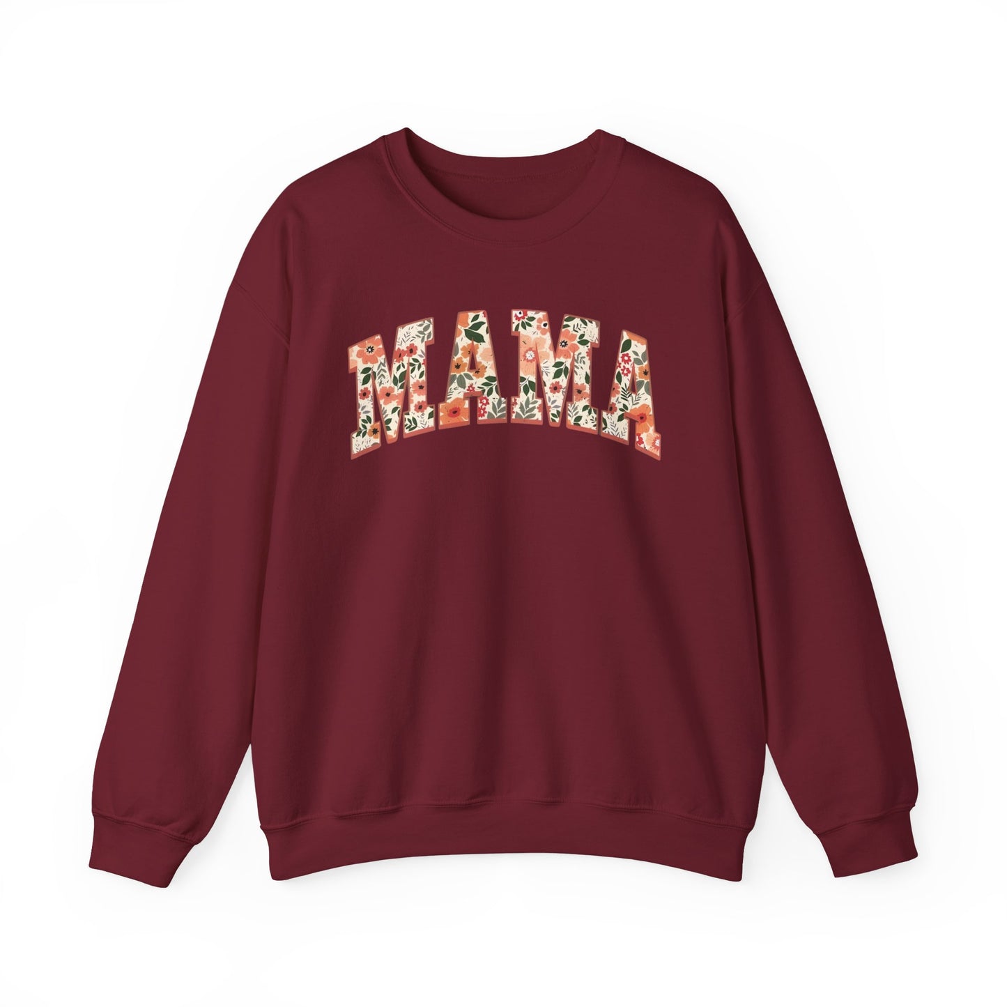 Mama Floral Crewneck Sweatshirt – Cozy Mother’s Day Pullover