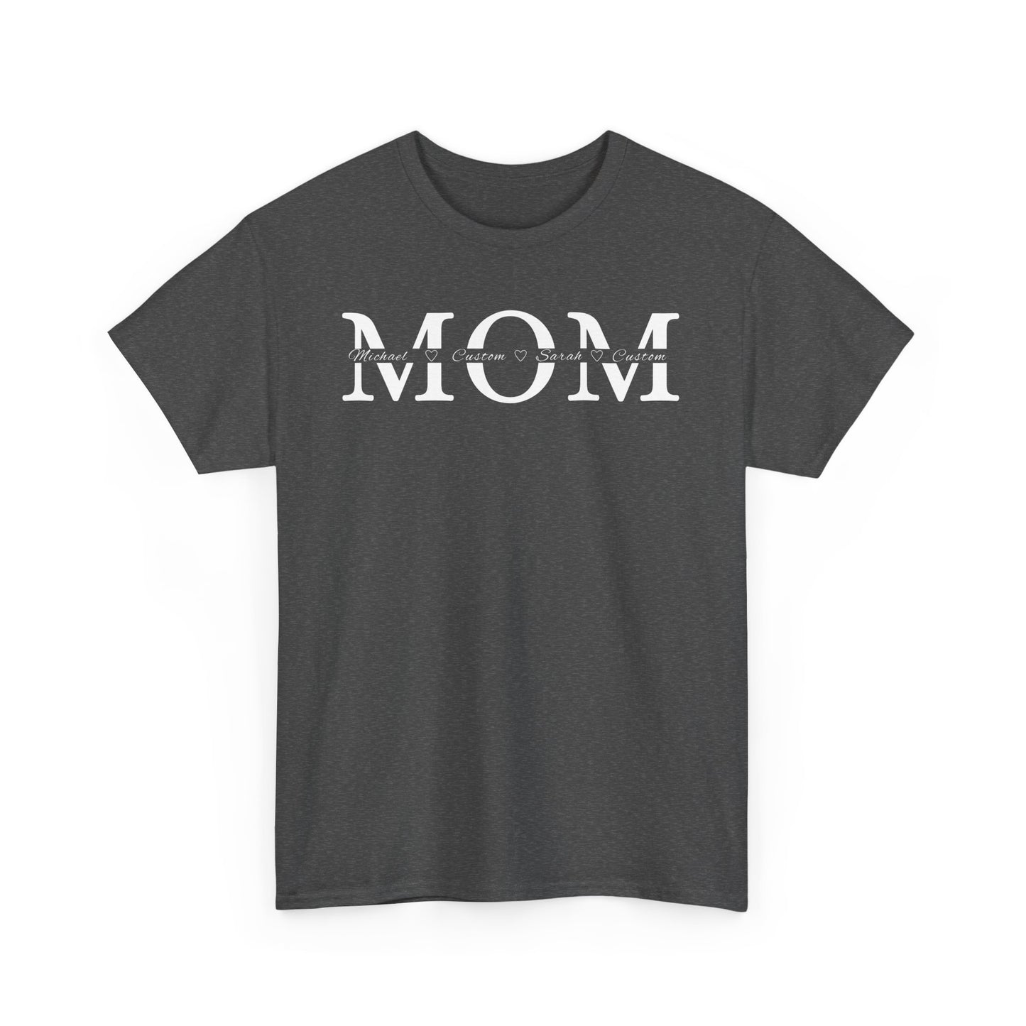 Personalized Mom T-Shirt with Kids’ Names – Perfect Gift for Mothers