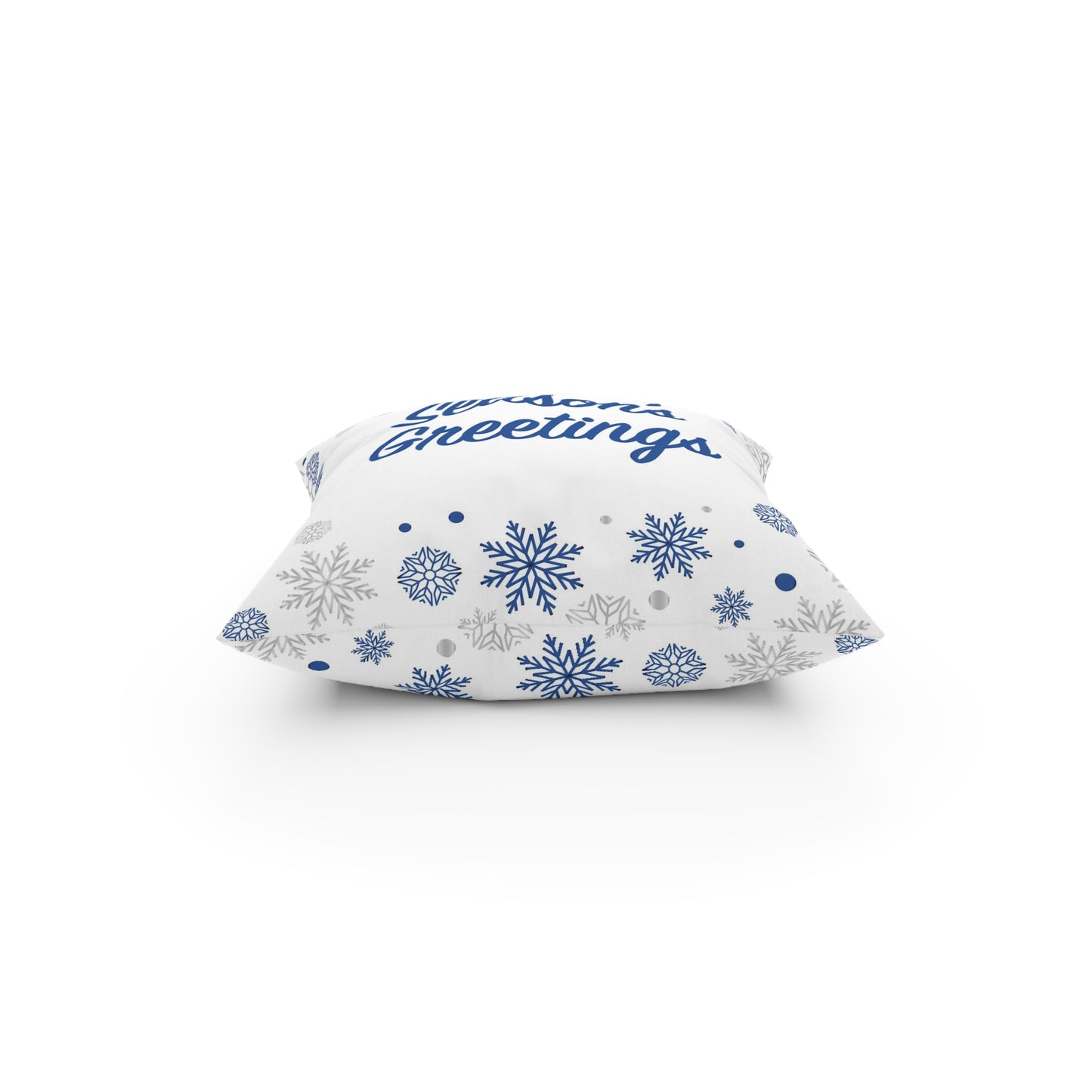 Hoilday Broadcloth Pillow, White