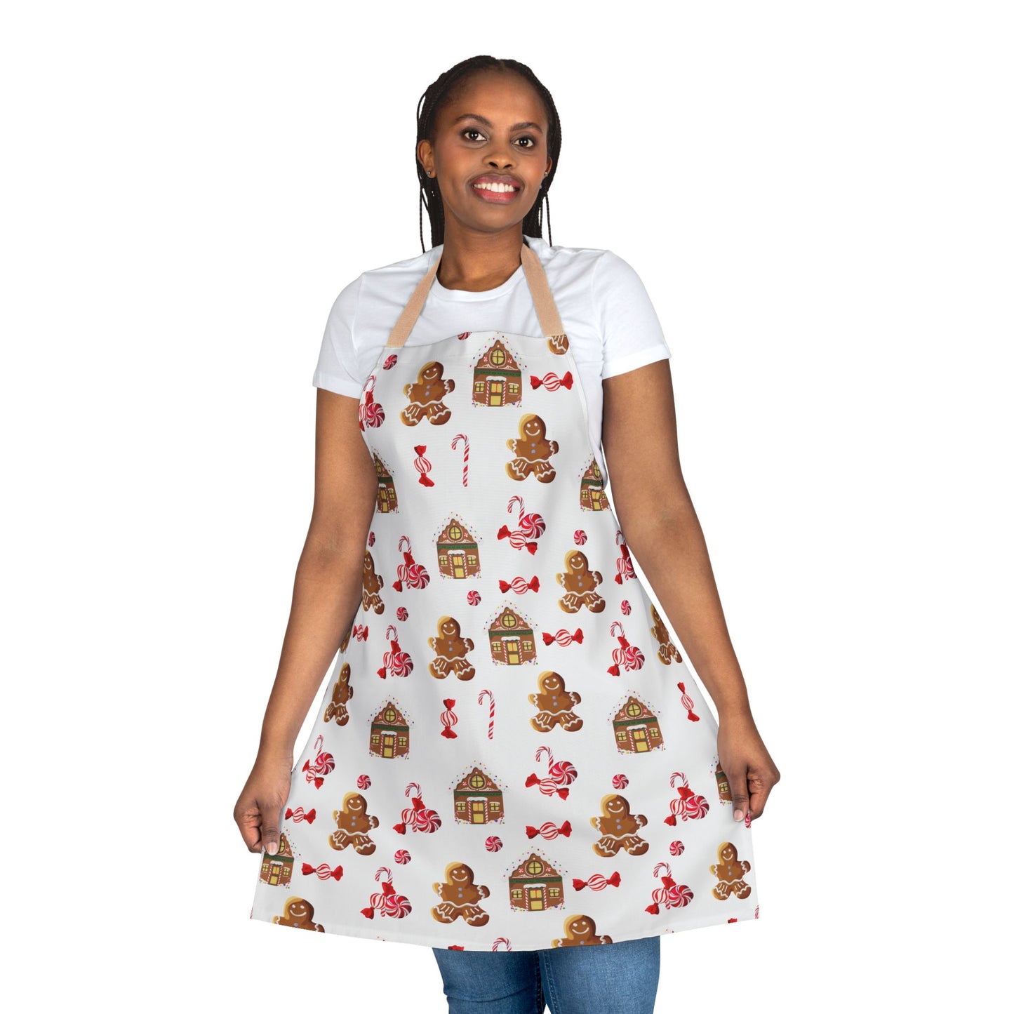 Festive Christmas Kitchen Apron – Perfect Holiday Gift for Baking and Cooking