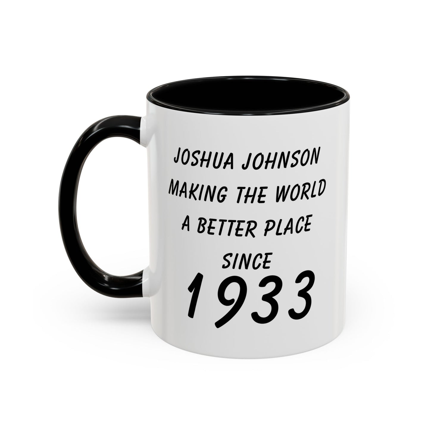 Since 1993 Personalise Accent Coffee Mug, 11oz
