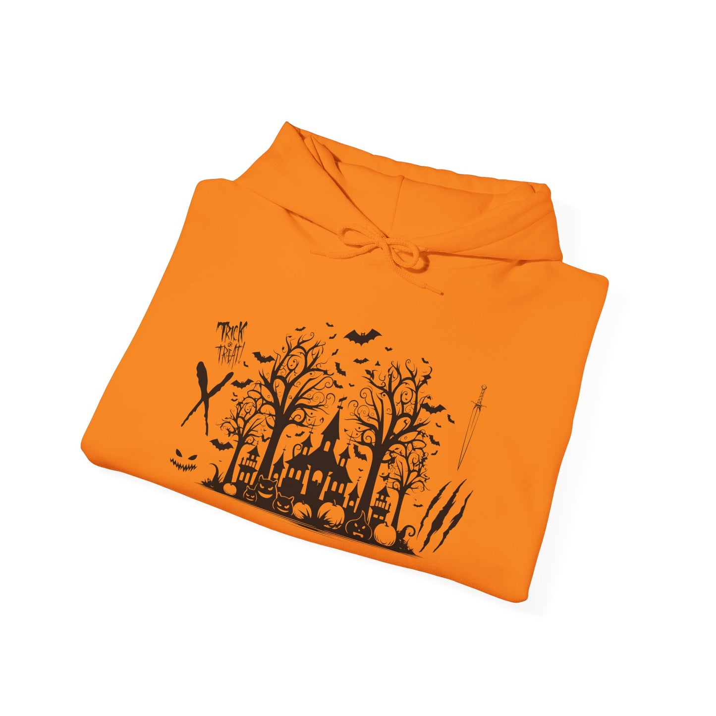 Halloween Hoodie - Creepy Graphic Sweatshirt