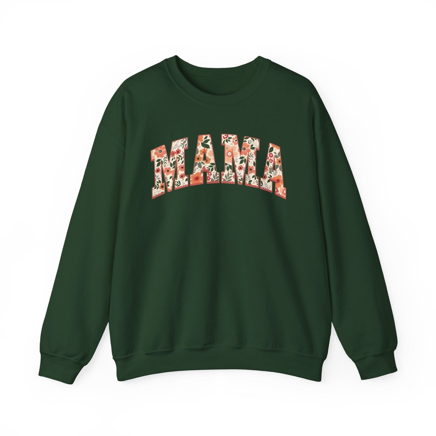 Mama Floral Crewneck Sweatshirt – Cozy Mother’s Day Pullover