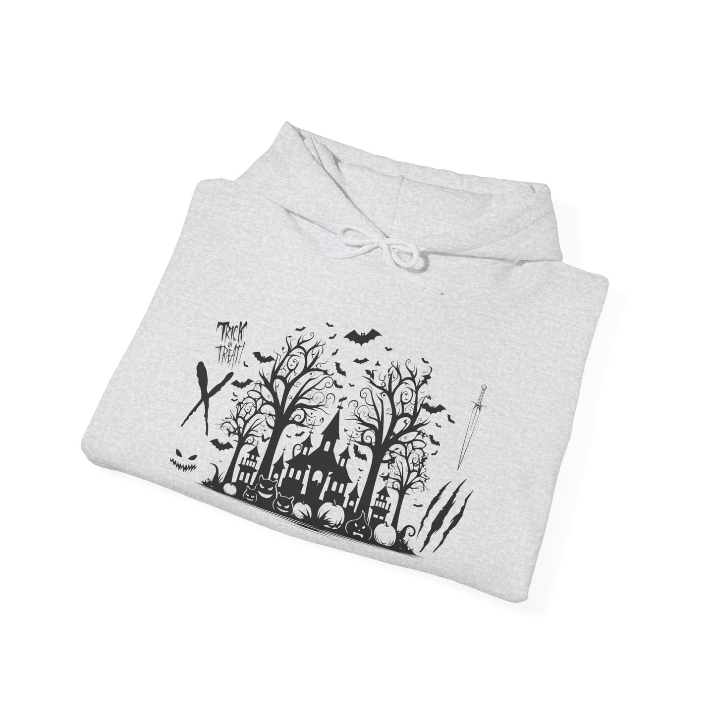 Halloween Hoodie - Creepy Graphic Sweatshirt