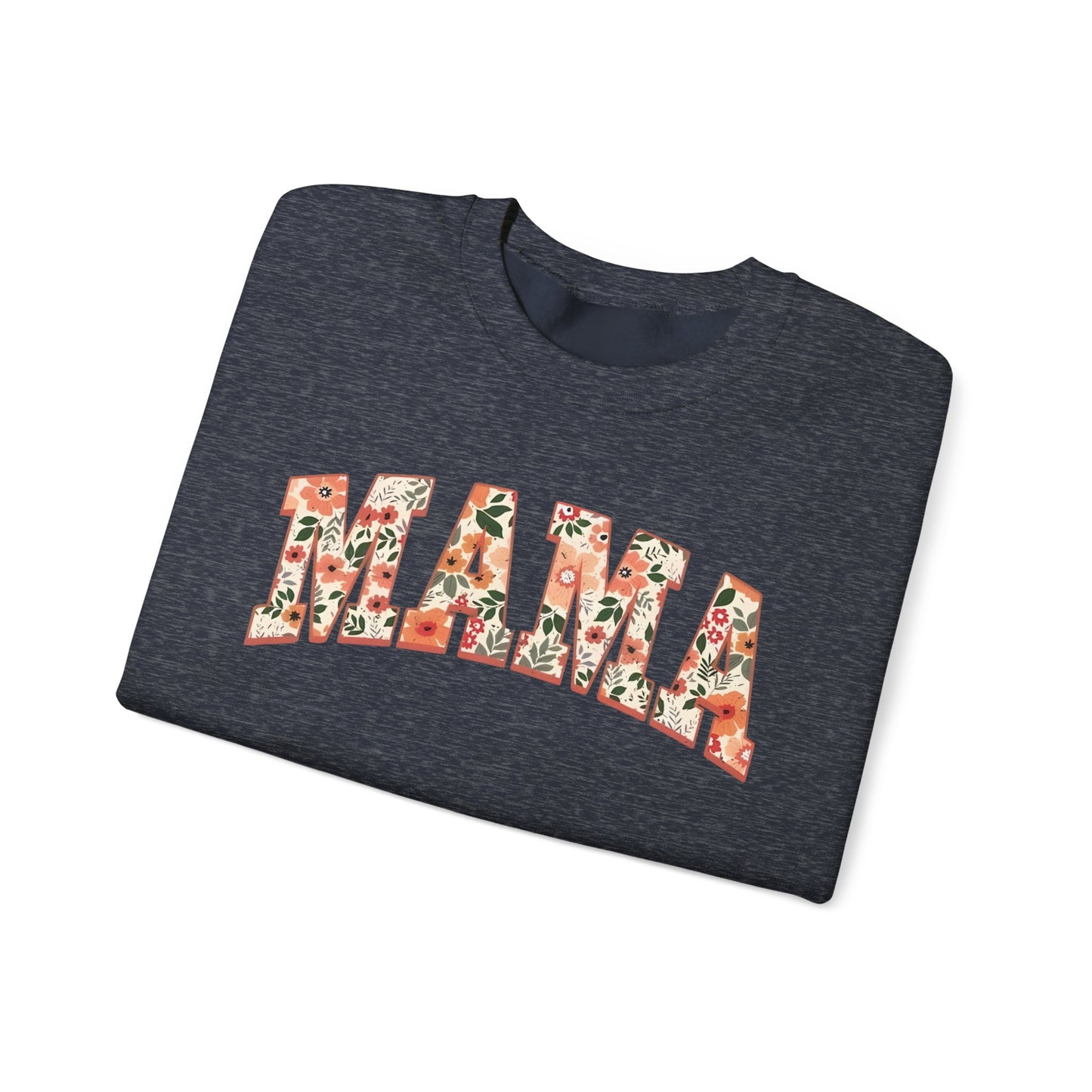 Mama Floral Crewneck Sweatshirt – Cozy Mother’s Day Pullover