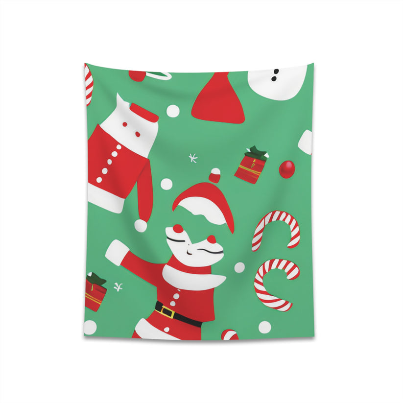 Christmas Printed Wall Tapestry