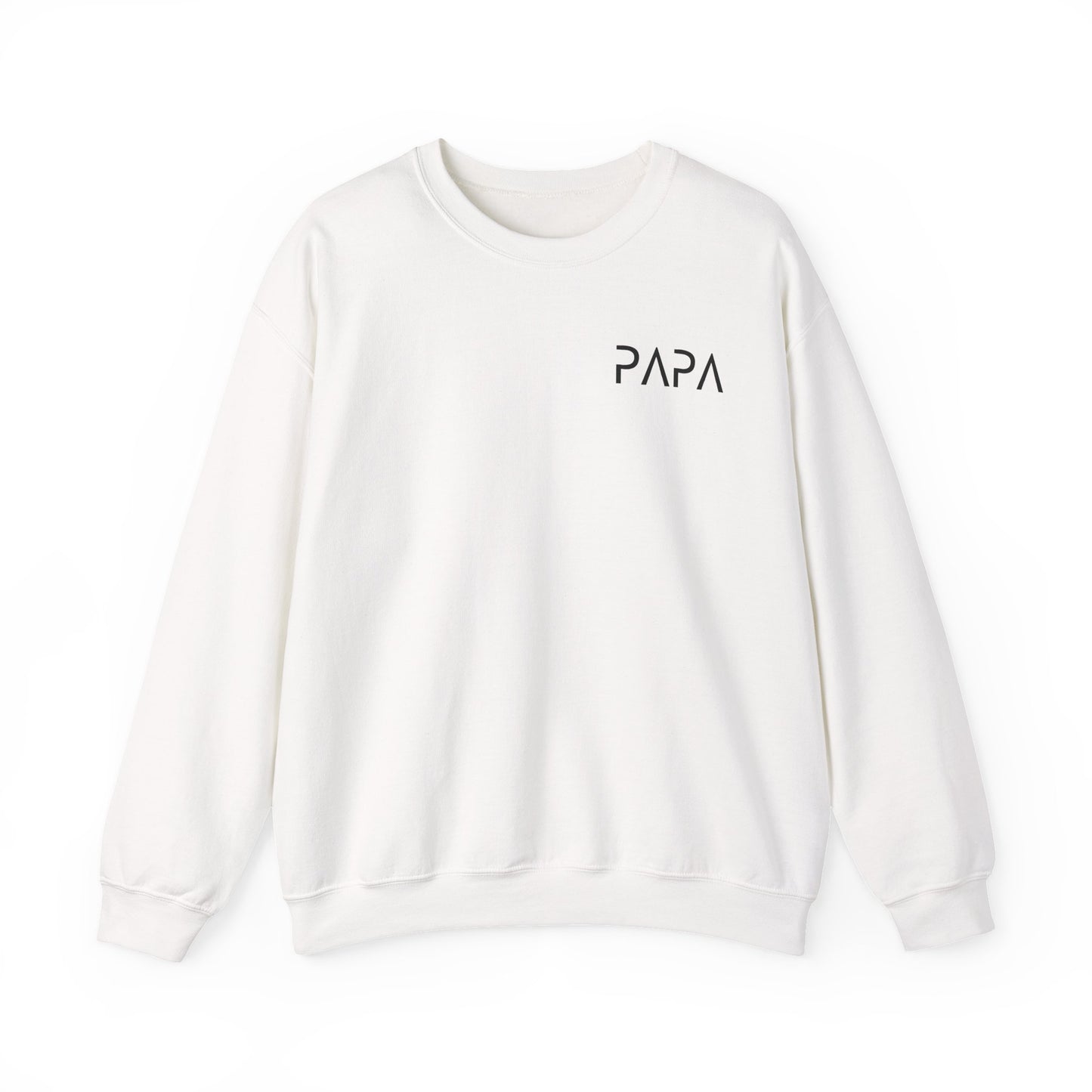 Papa Crewneck Sweatshirt – Cozy Dad Pullover