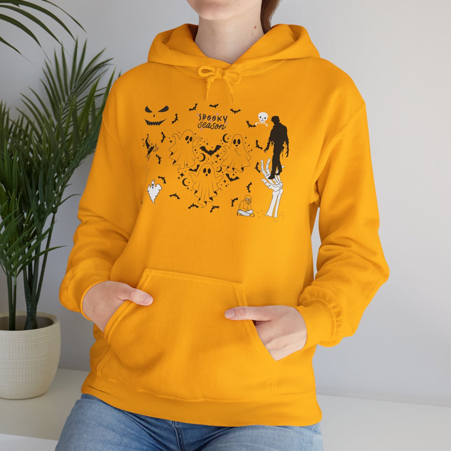 Halloween Hoodie - Scary Night Creepy Graphic Sweatshirt