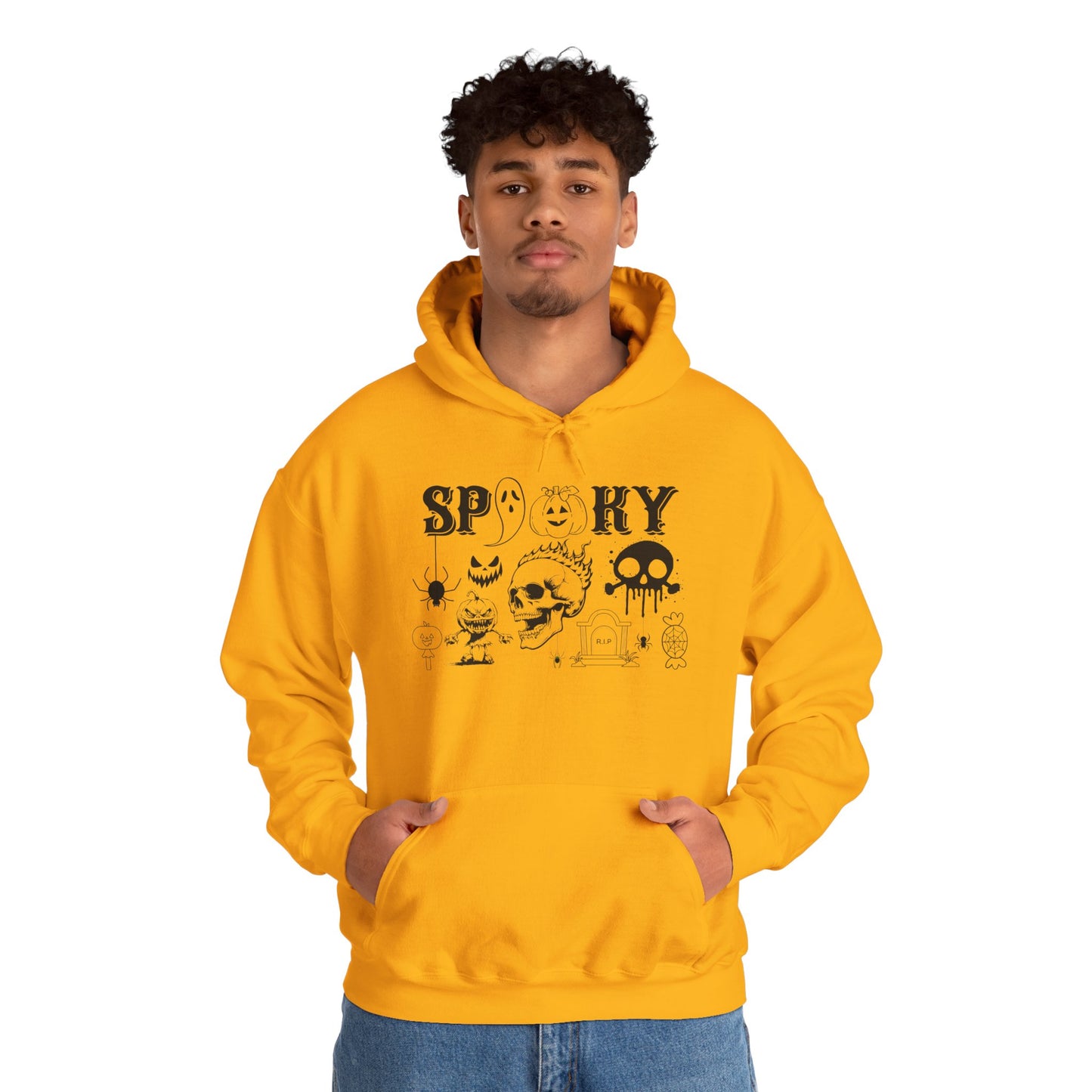 Spooky Graphic Hoodie – Fun Halloween Sweatshirt