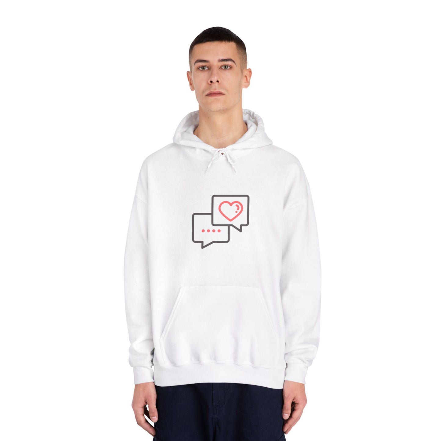 Valentine's Hoodie for Her, Unisex DryBlend® Hooded Sweatshirt
