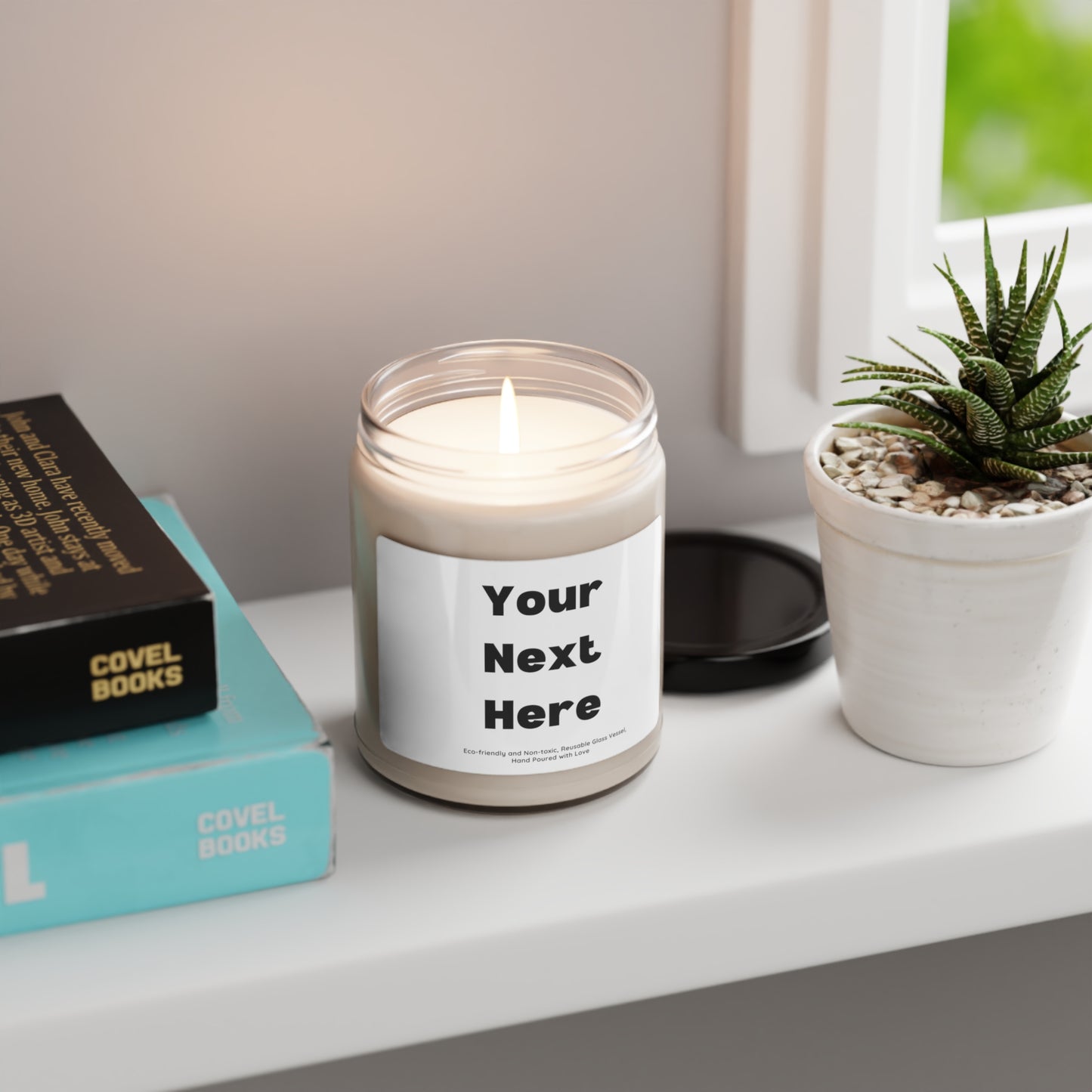 Your Text Here, Custom Scented Candle for Birthday Gift, 9 oz