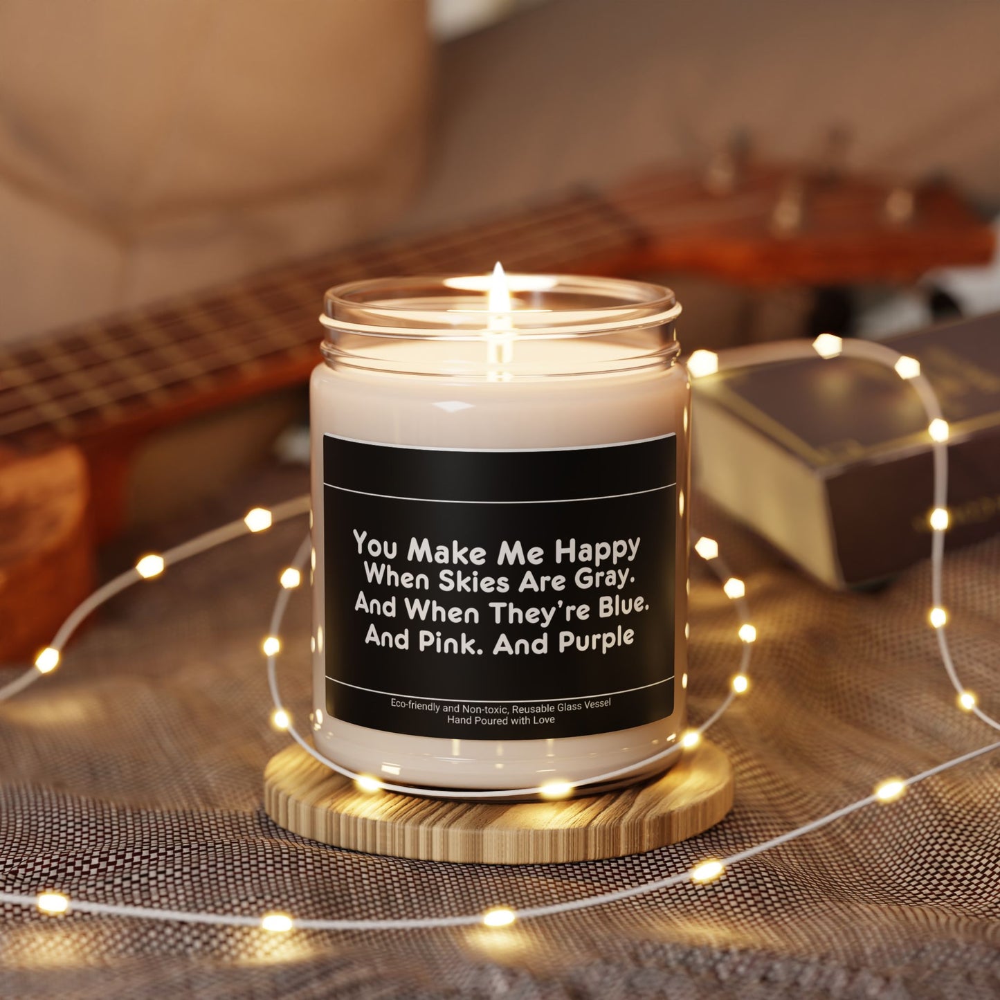 You Make Me Happy Scented Soy Candle, 9oz