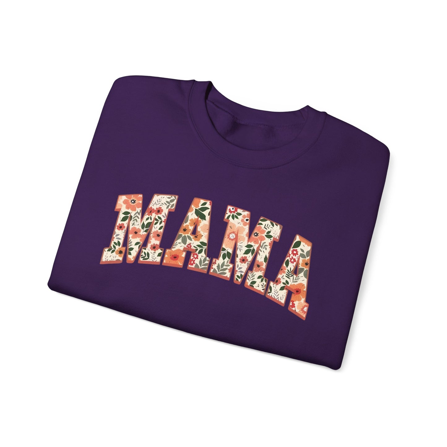 Mama Floral Crewneck Sweatshirt – Cozy Mother’s Day Pullover