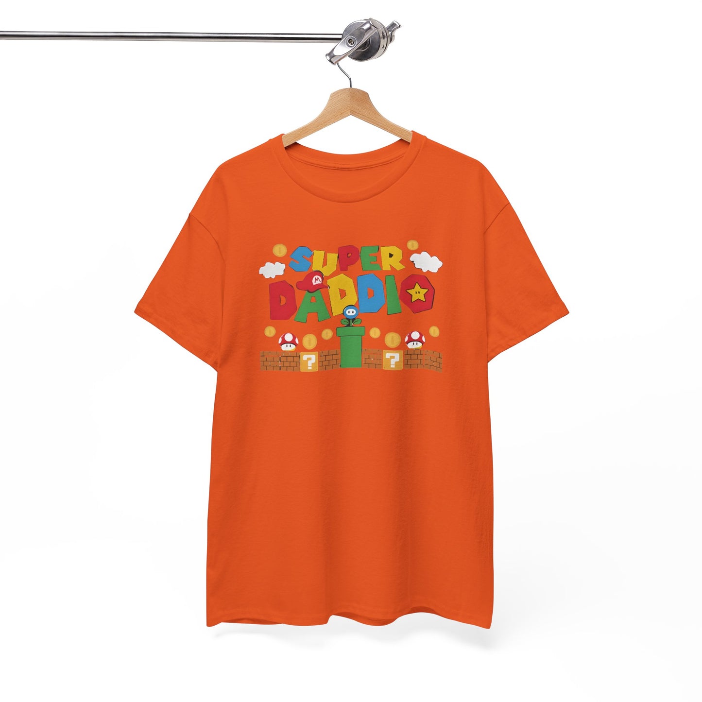 Super Daddio T-Shirt – Funny Retro Gaming Dad Shirt, Father’s Day Gift Tee