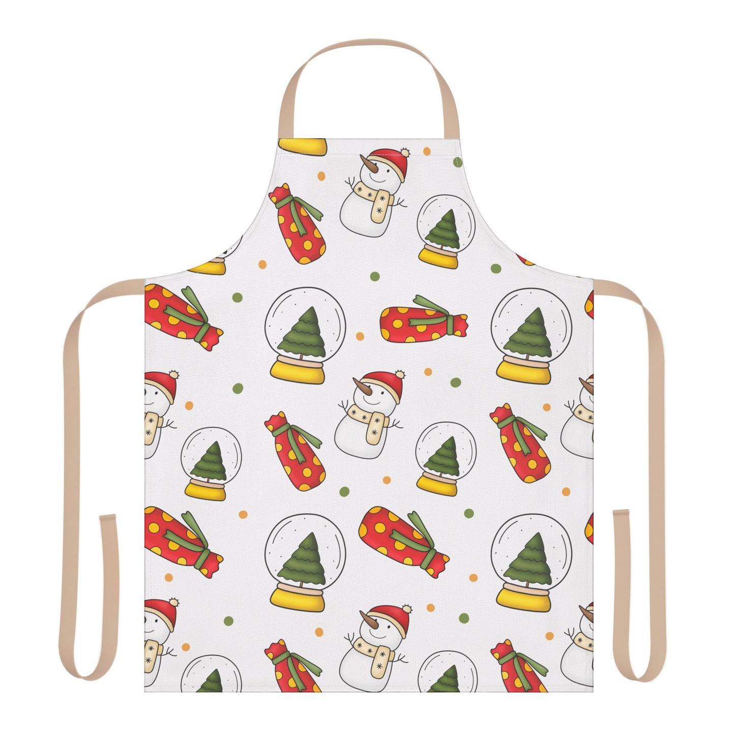 Festive Christmas Apron for Holiday Cooking and Baking Gifts