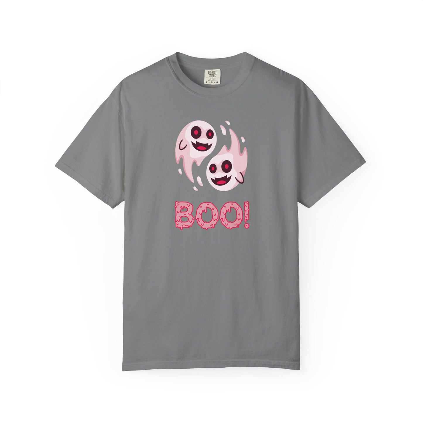 BOO! Double Ghost Tee – Pink Eyed Fright Delight tshirt