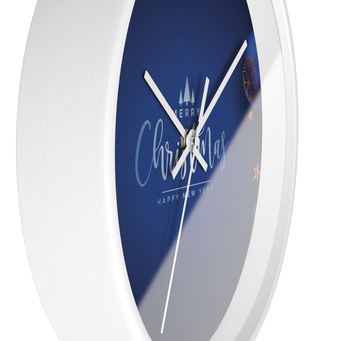 Dark Blue Wall Clock