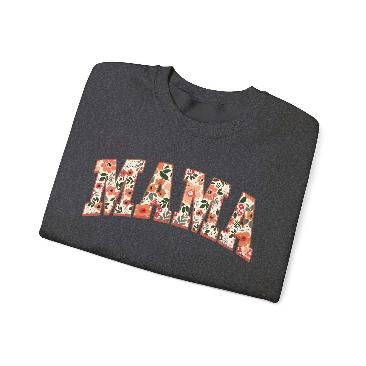 Mama Floral Crewneck Sweatshirt – Cozy Mother’s Day Pullover