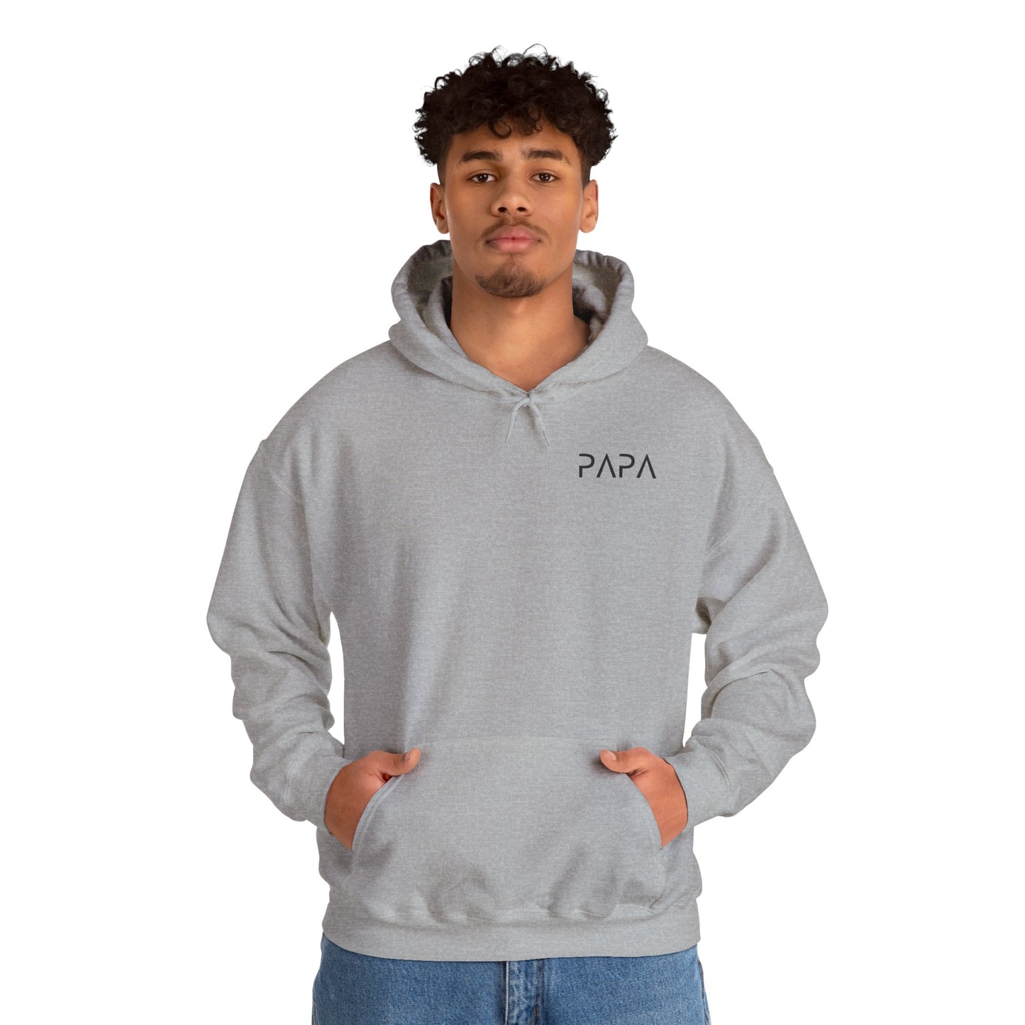 Papa Hooded Sweatshirt – Cozy Dad Pullover